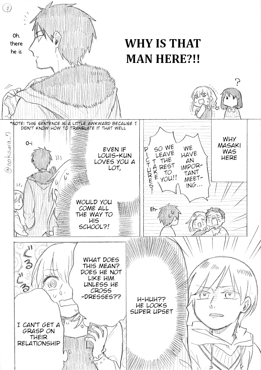The Manga Where a Crossdressing Cosplayer Gets a Brother chapter 9.1 - page 4
