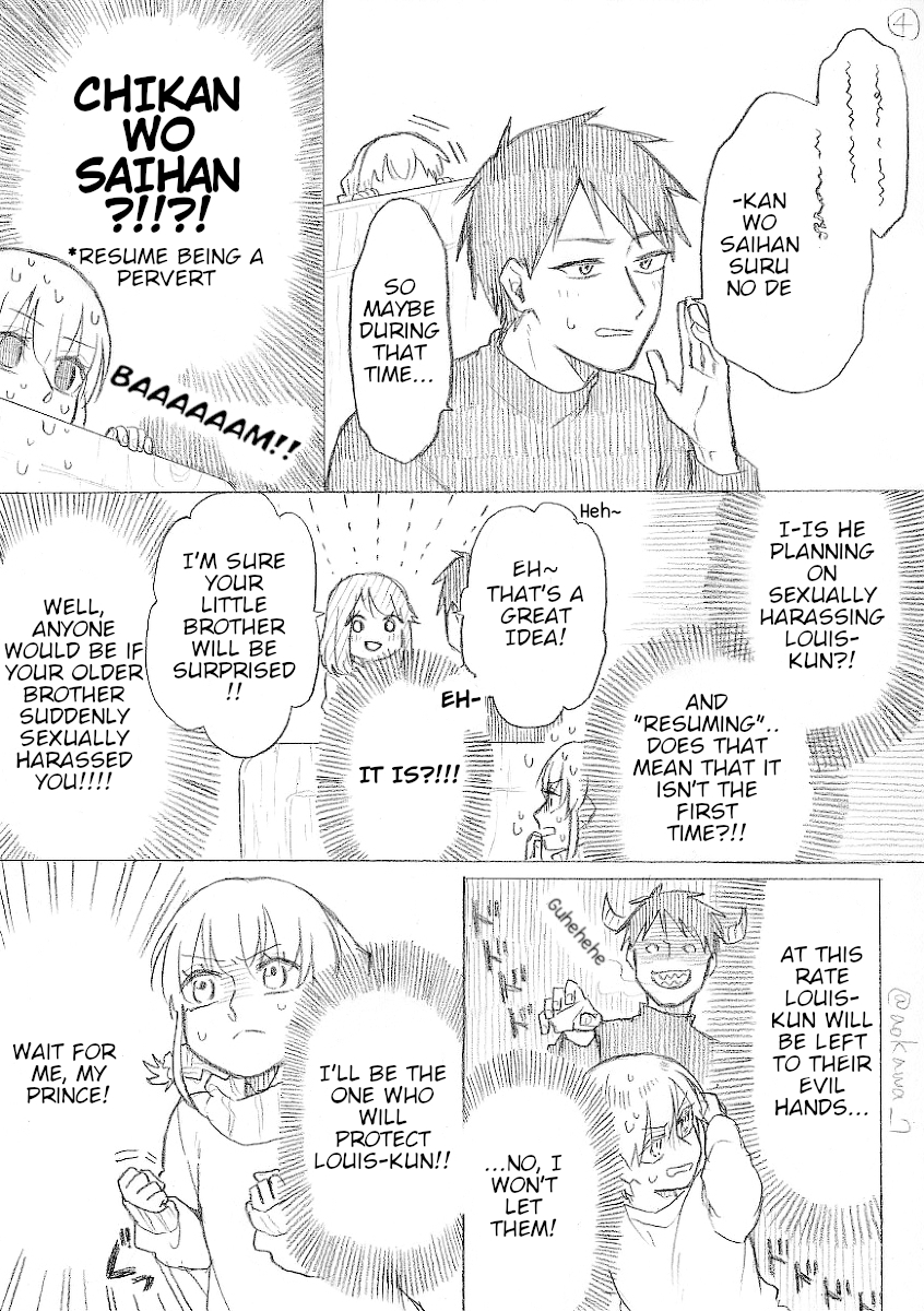 The Manga Where a Crossdressing Cosplayer Gets a Brother chapter 9.3 - page 4