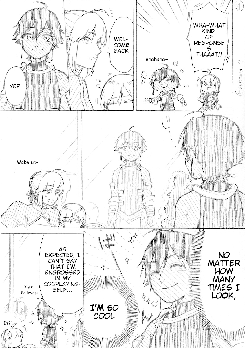 The Manga Where a Crossdressing Cosplayer Gets a Brother chapter 11.2 - page 4