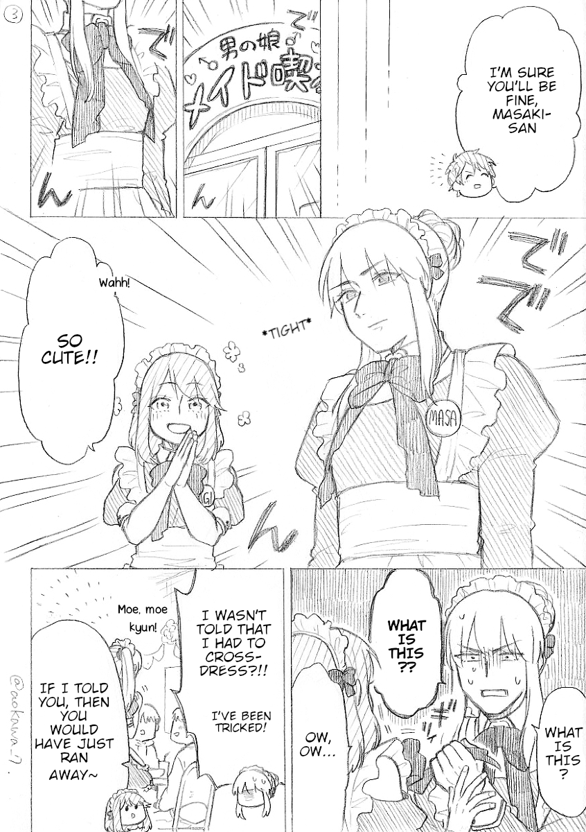 The Manga Where a Crossdressing Cosplayer Gets a Brother chapter 11.3 - page 3
