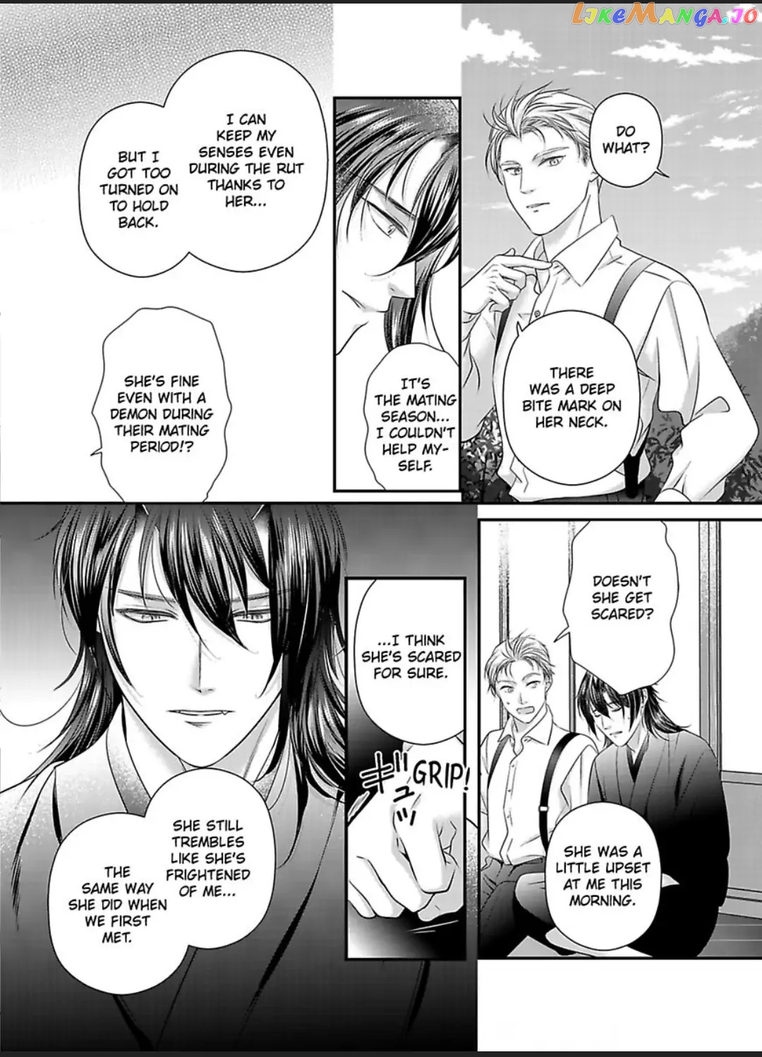 Oni To Majiwaru Oumagatoki Dame Nandomo Surikomanaide chapter 24 - page 14