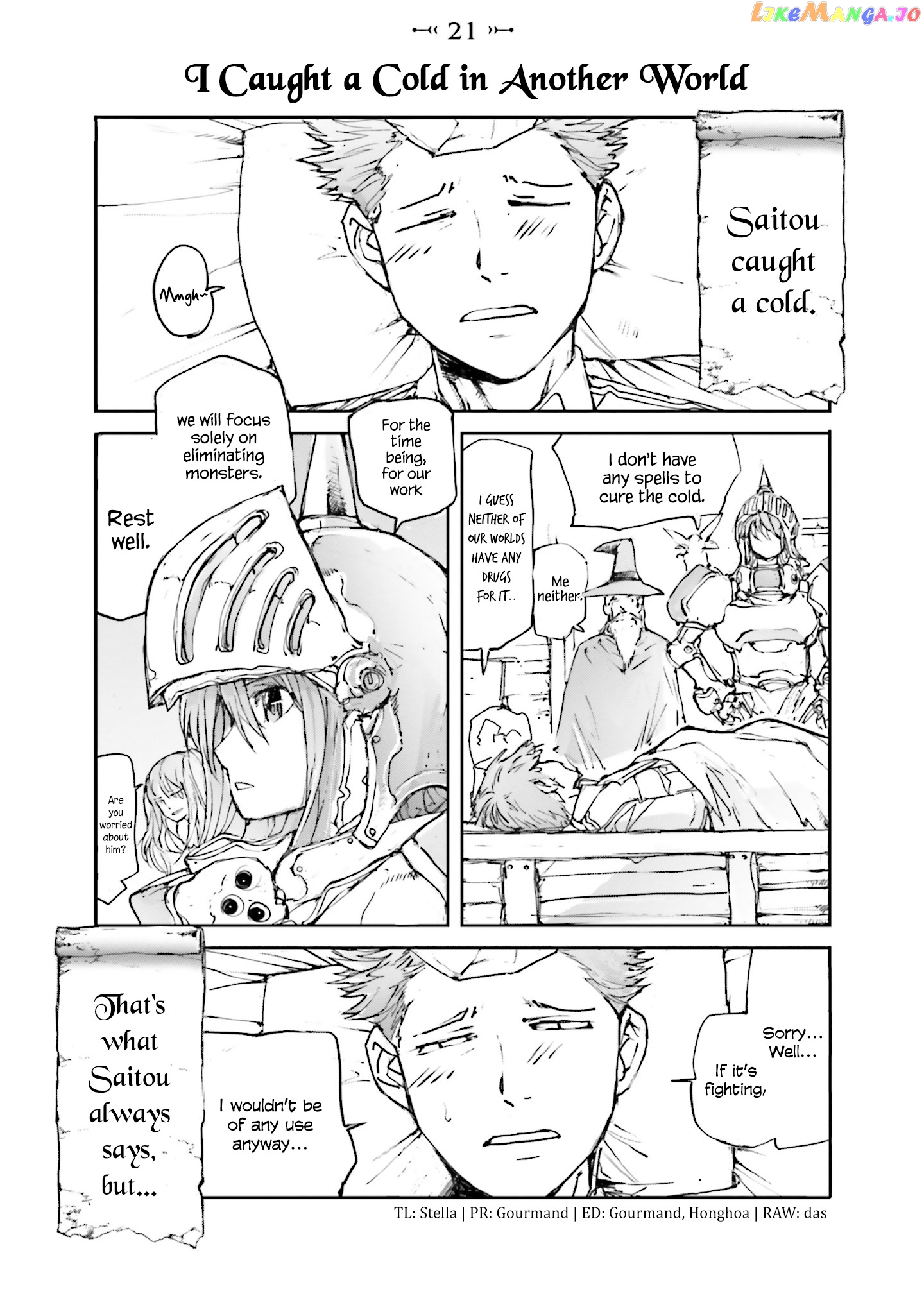 Handyman Saitou in Another World chapter 21 - page 4