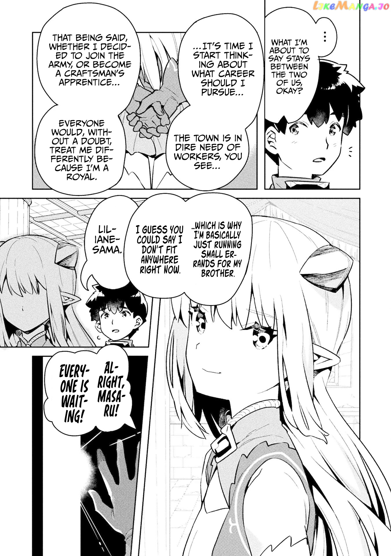 NEET dakedo HELLO WORK ni ittara isekai ni tsuretekareta chapter 46 - page 28