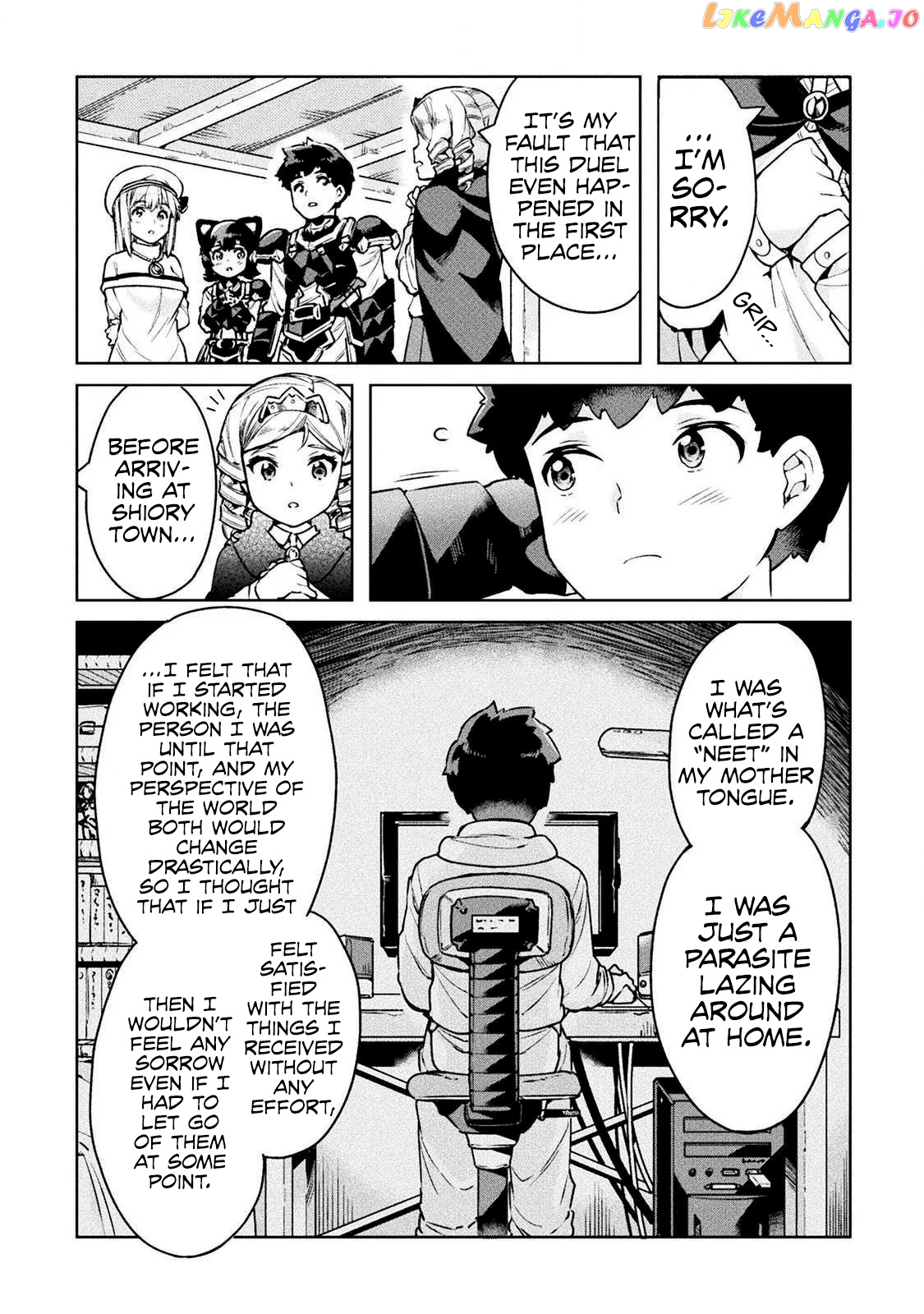 NEET dakedo HELLO WORK ni ittara isekai ni tsuretekareta chapter 23 - page 4