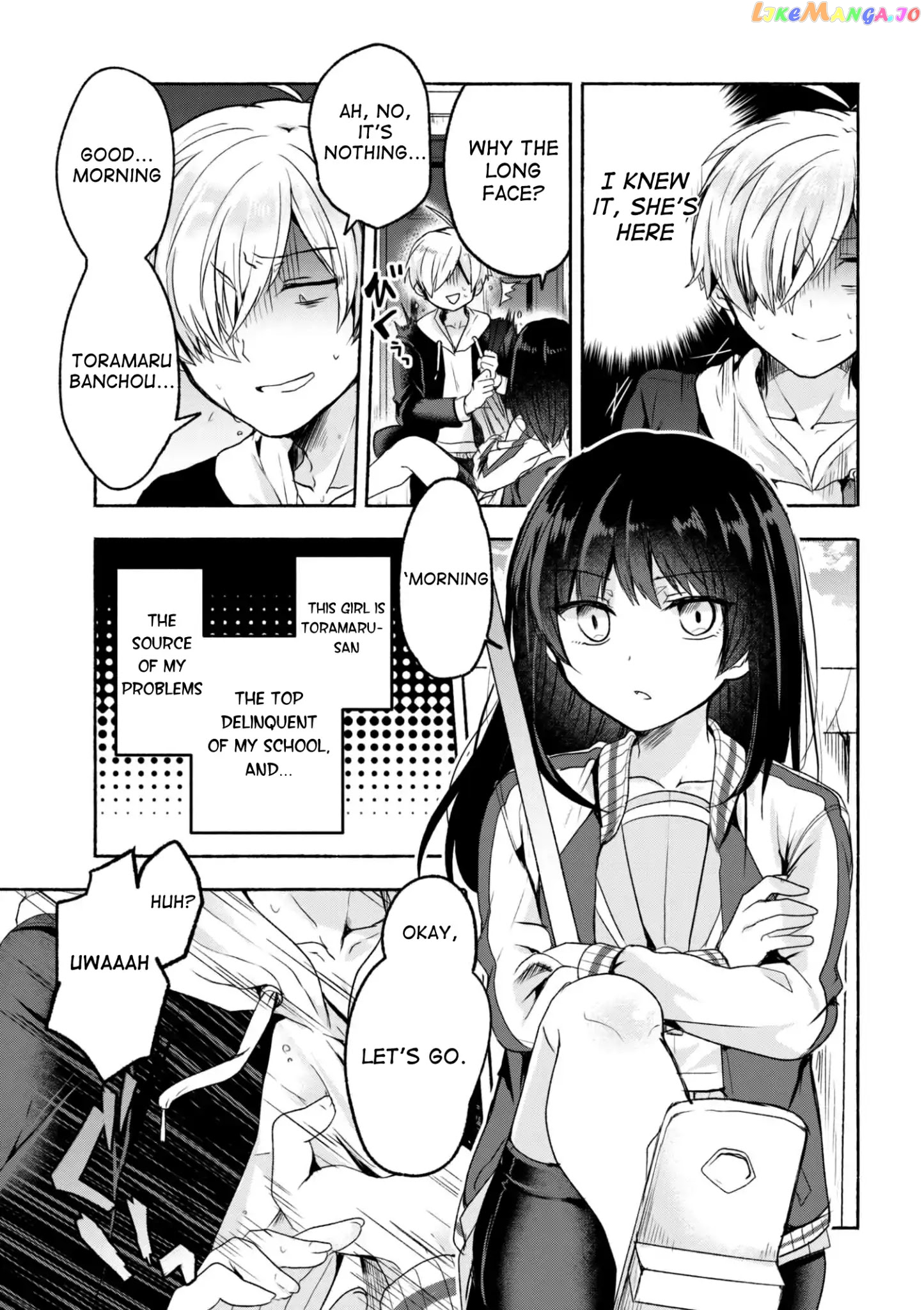 Pashiri na Boku to Koi suru Banchou-san chapter 1 - page 4