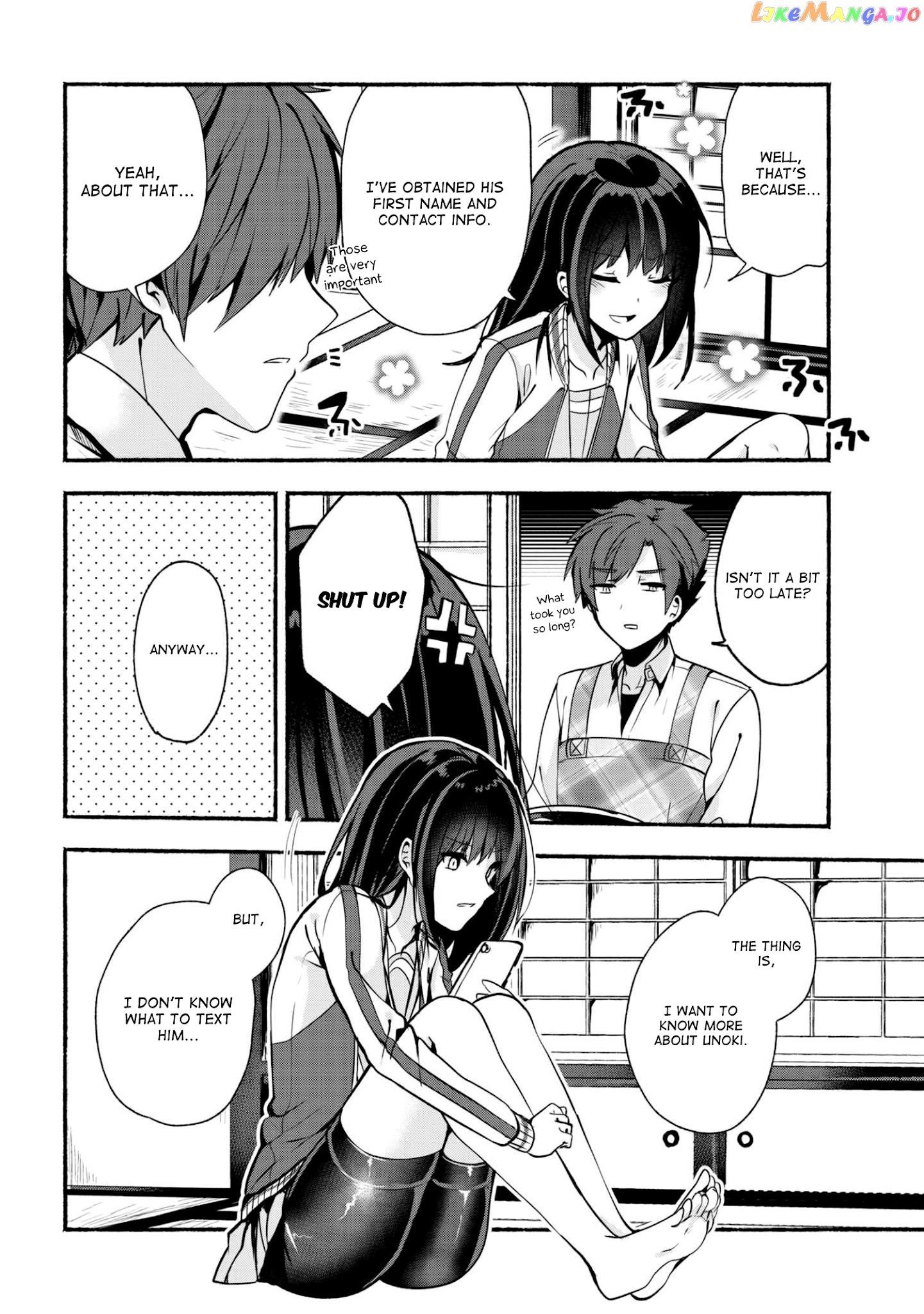 Pashiri na Boku to Koi suru Banchou-san chapter 21 - page 3