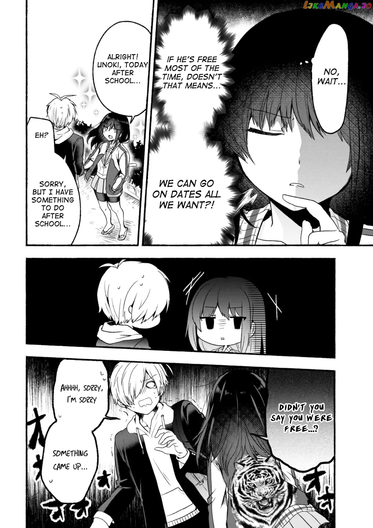 Pashiri na Boku to Koi suru Banchou-san chapter 3 - page 4