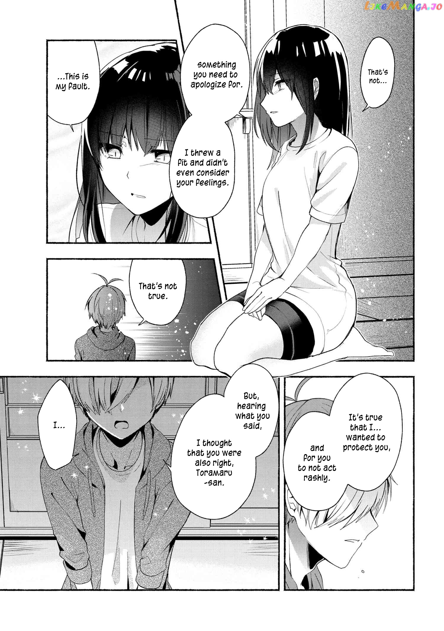 Pashiri na Boku to Koi suru Banchou-san chapter 41 - page 8
