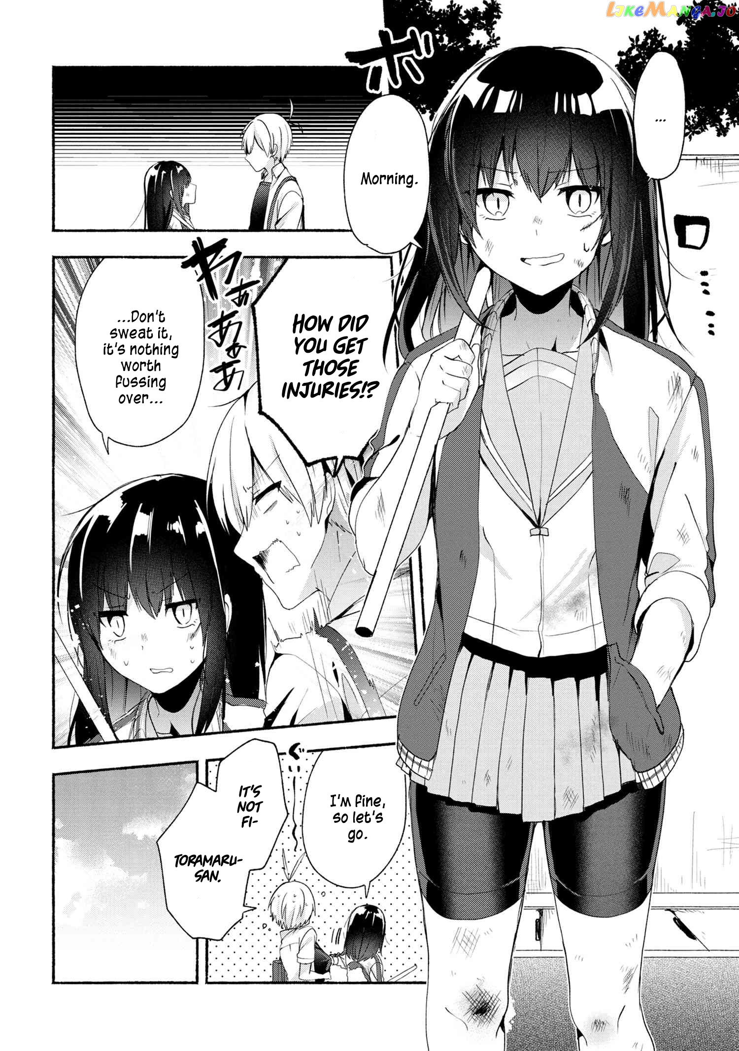 Pashiri na Boku to Koi suru Banchou-san chapter 42 - page 3