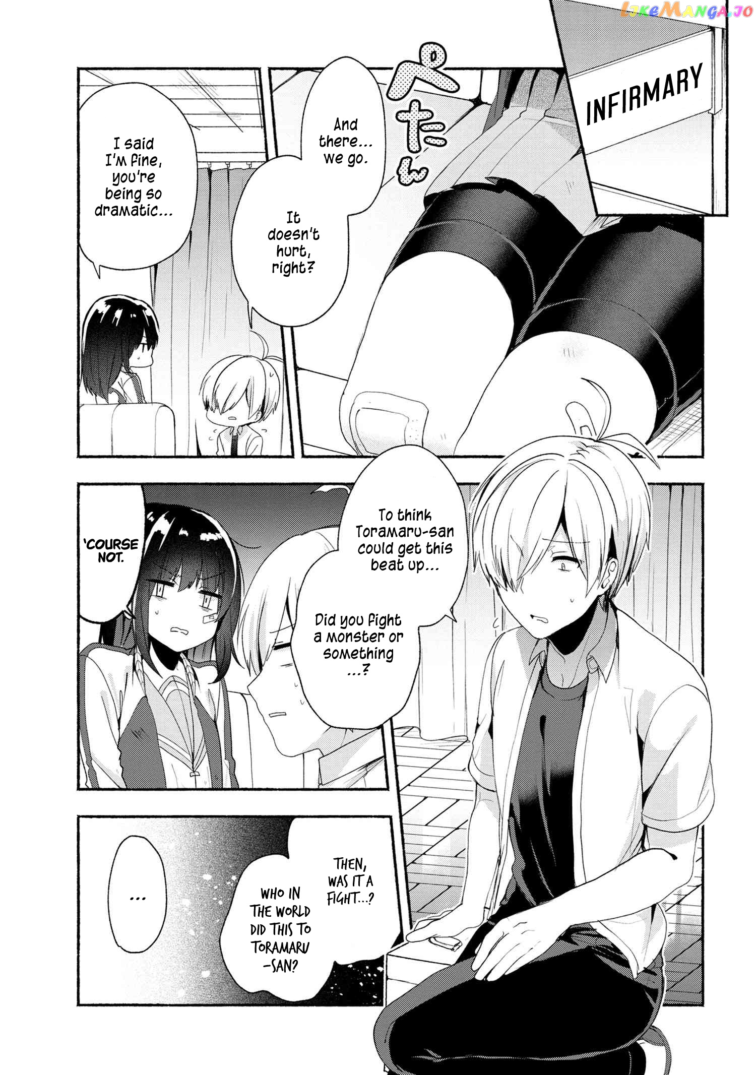 Pashiri na Boku to Koi suru Banchou-san chapter 42 - page 4