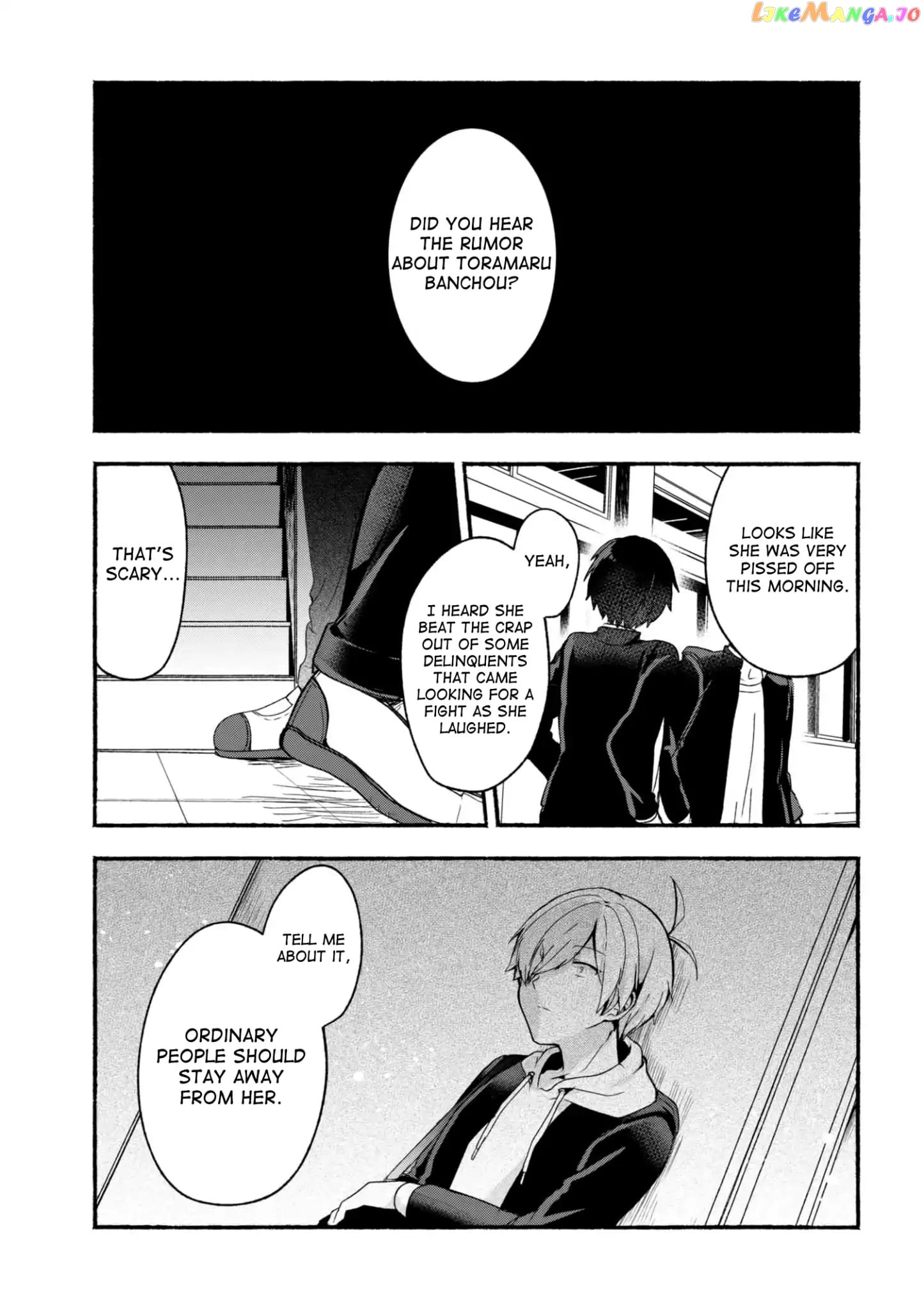 Pashiri na Boku to Koi suru Banchou-san chapter 6 - page 2