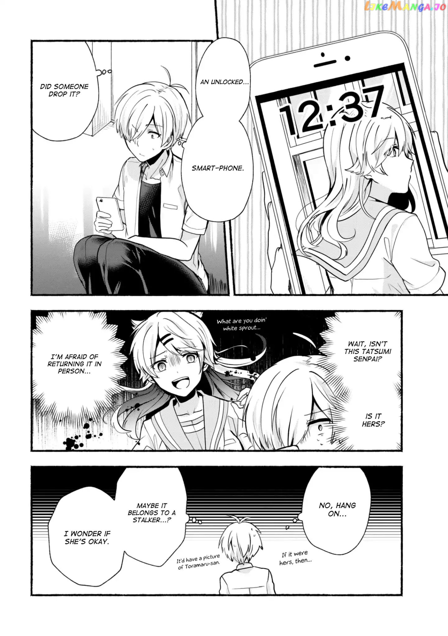 Pashiri na Boku to Koi suru Banchou-san chapter 25 - page 4