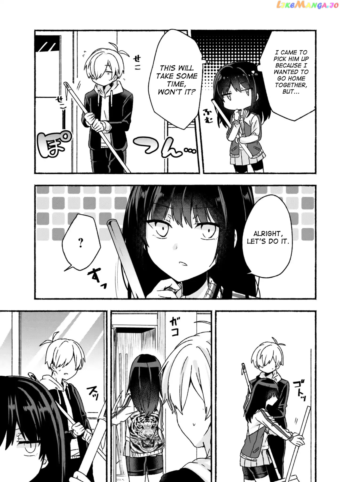 Pashiri na Boku to Koi suru Banchou-san chapter 7 - page 4