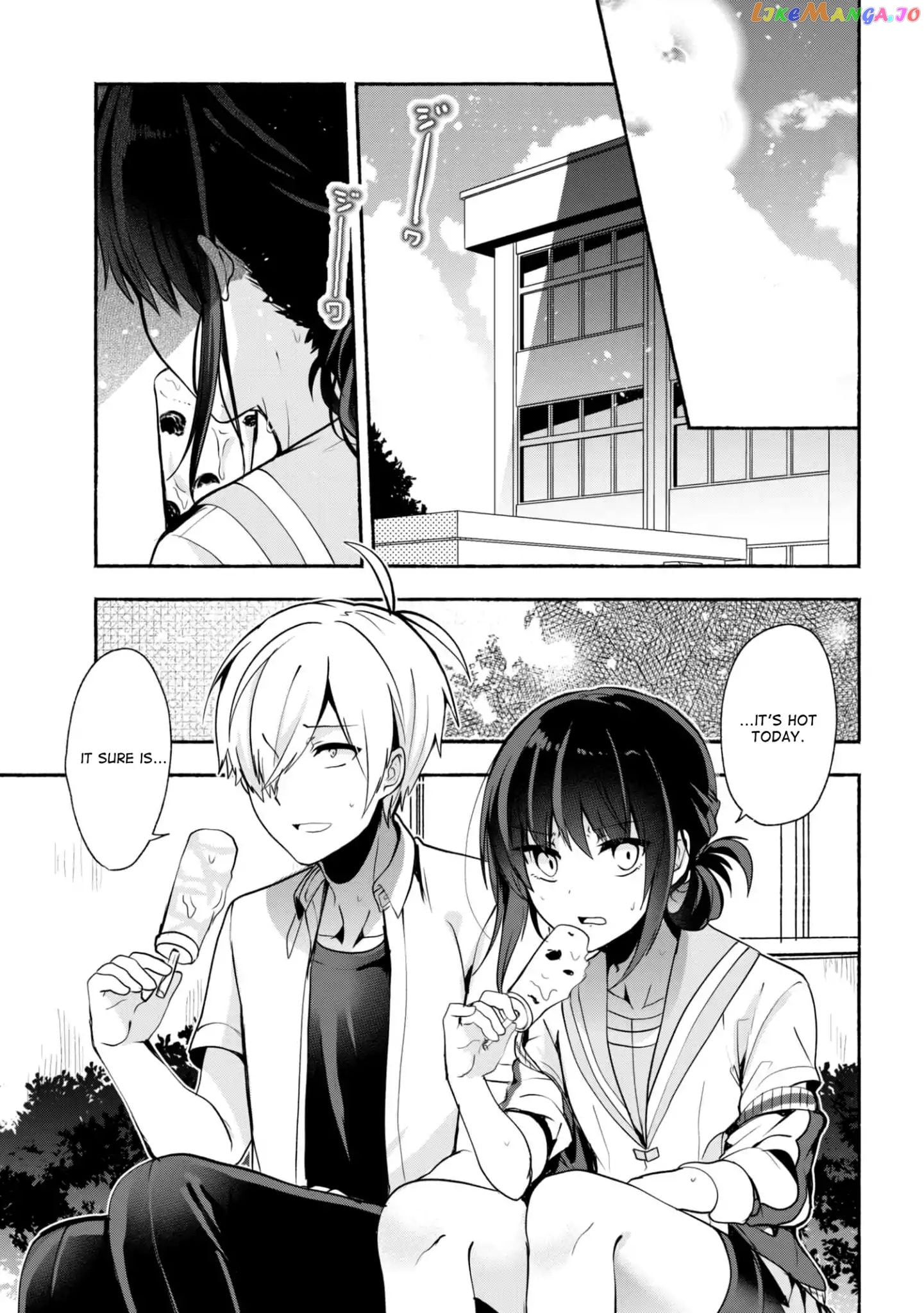 Pashiri na Boku to Koi suru Banchou-san chapter 27 - page 2