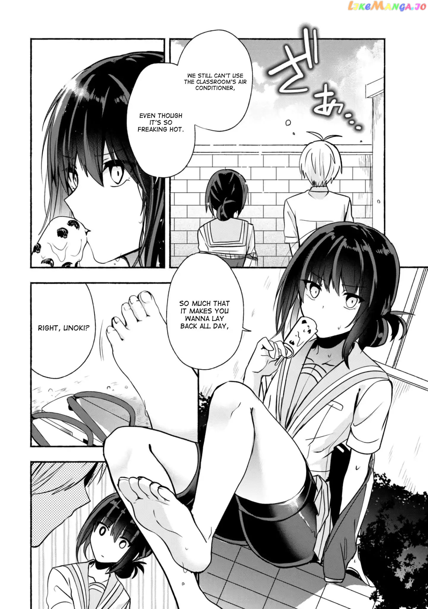 Pashiri na Boku to Koi suru Banchou-san chapter 27 - page 3