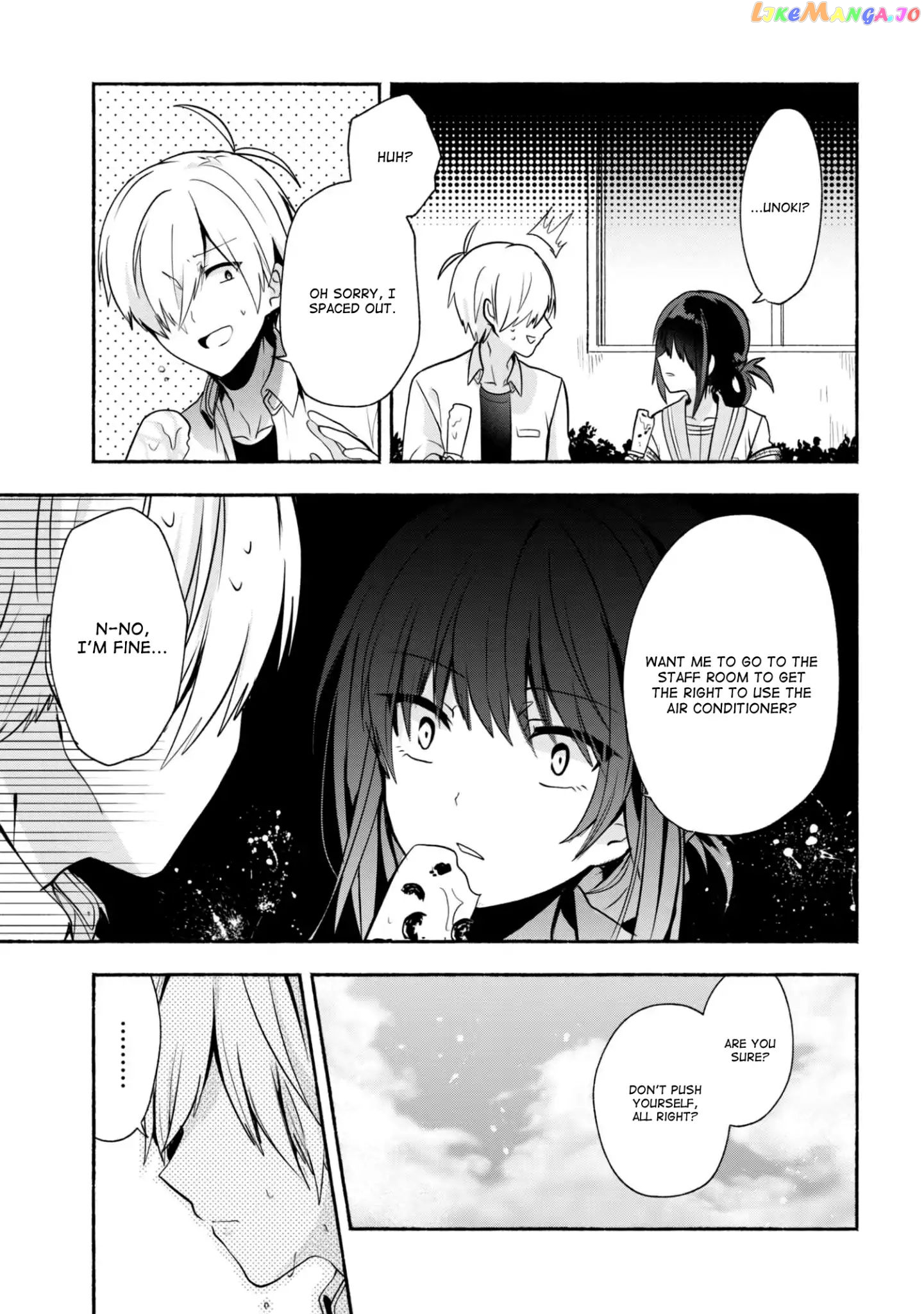 Pashiri na Boku to Koi suru Banchou-san chapter 27 - page 4
