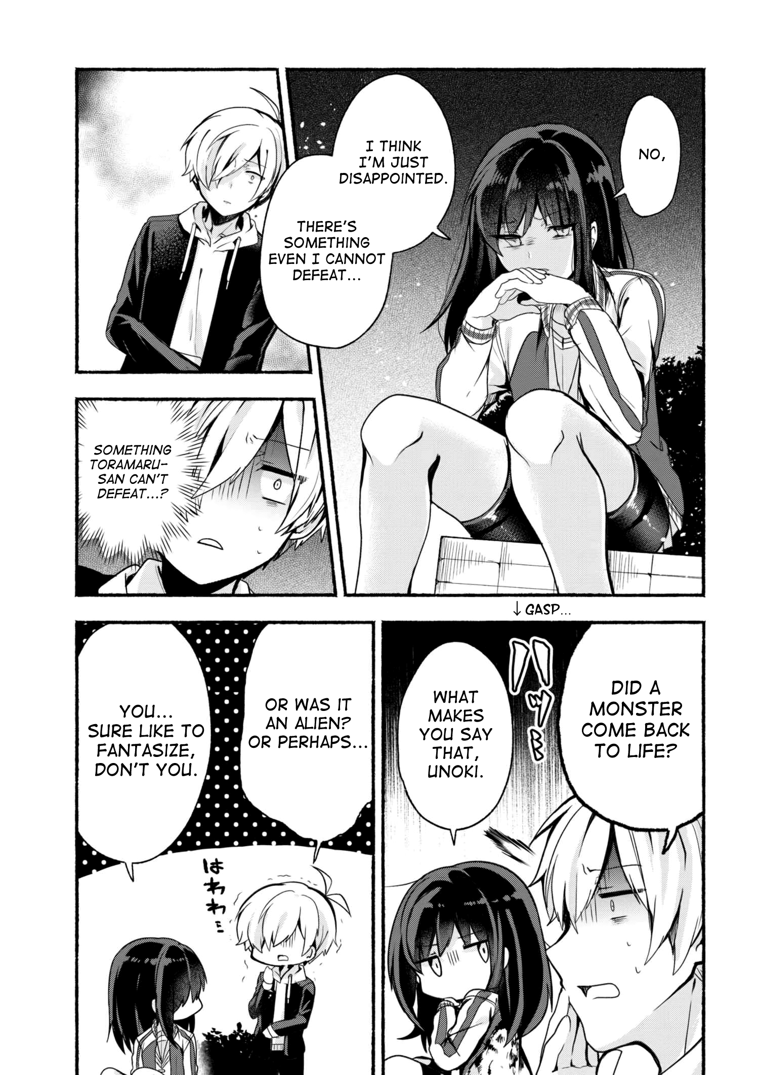 Pashiri na Boku to Koi suru Banchou-san chapter 9 - page 4