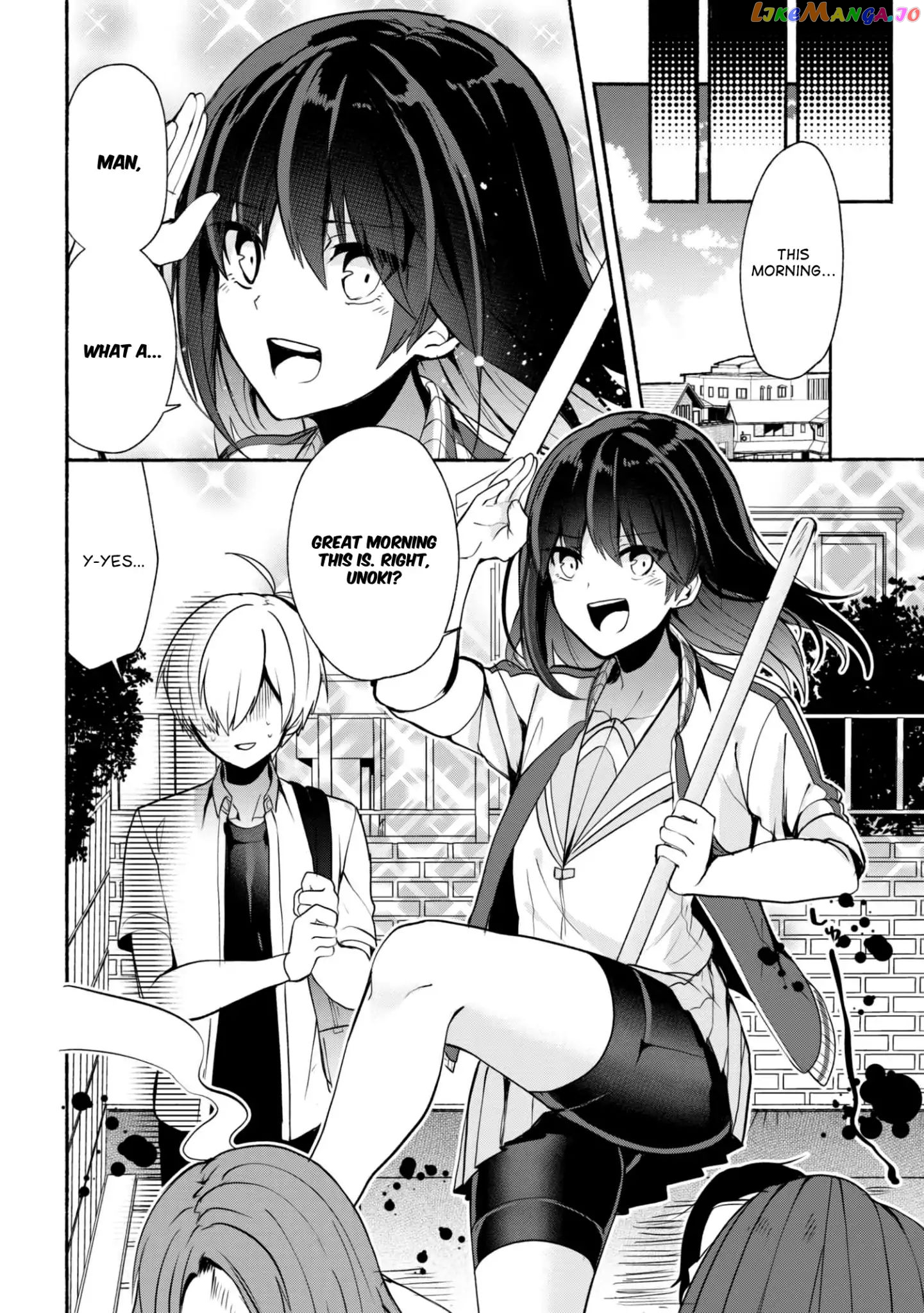 Pashiri na Boku to Koi suru Banchou-san chapter 28 - page 3