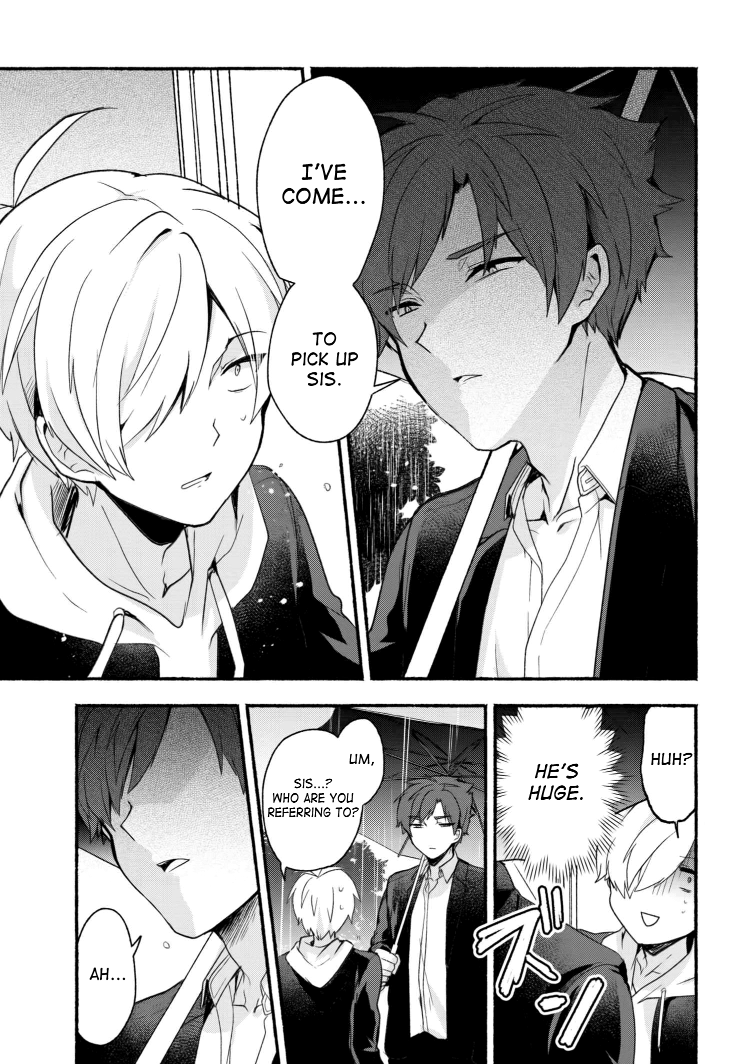 Pashiri na Boku to Koi suru Banchou-san chapter 12 - page 2