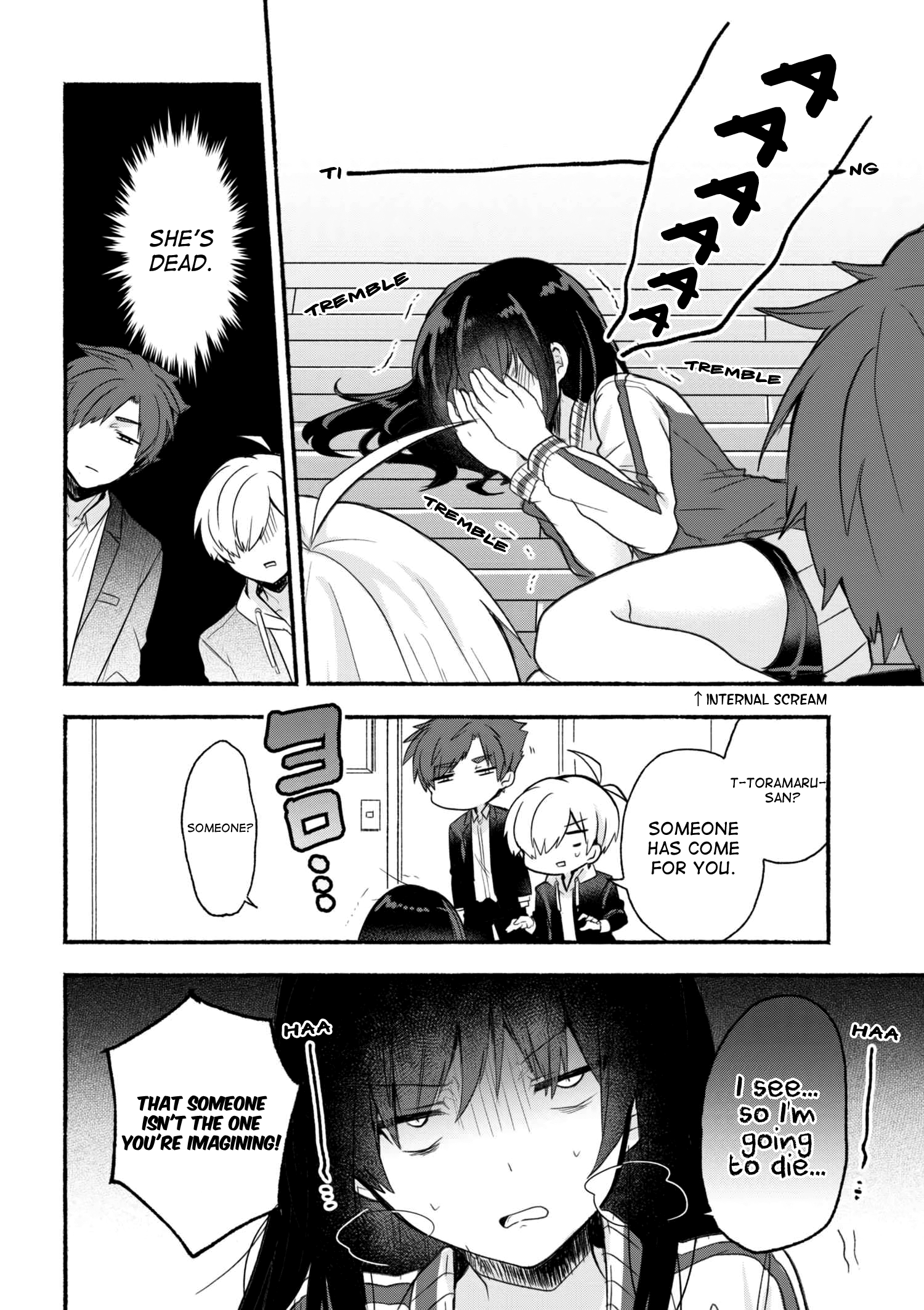 Pashiri na Boku to Koi suru Banchou-san chapter 12 - page 5