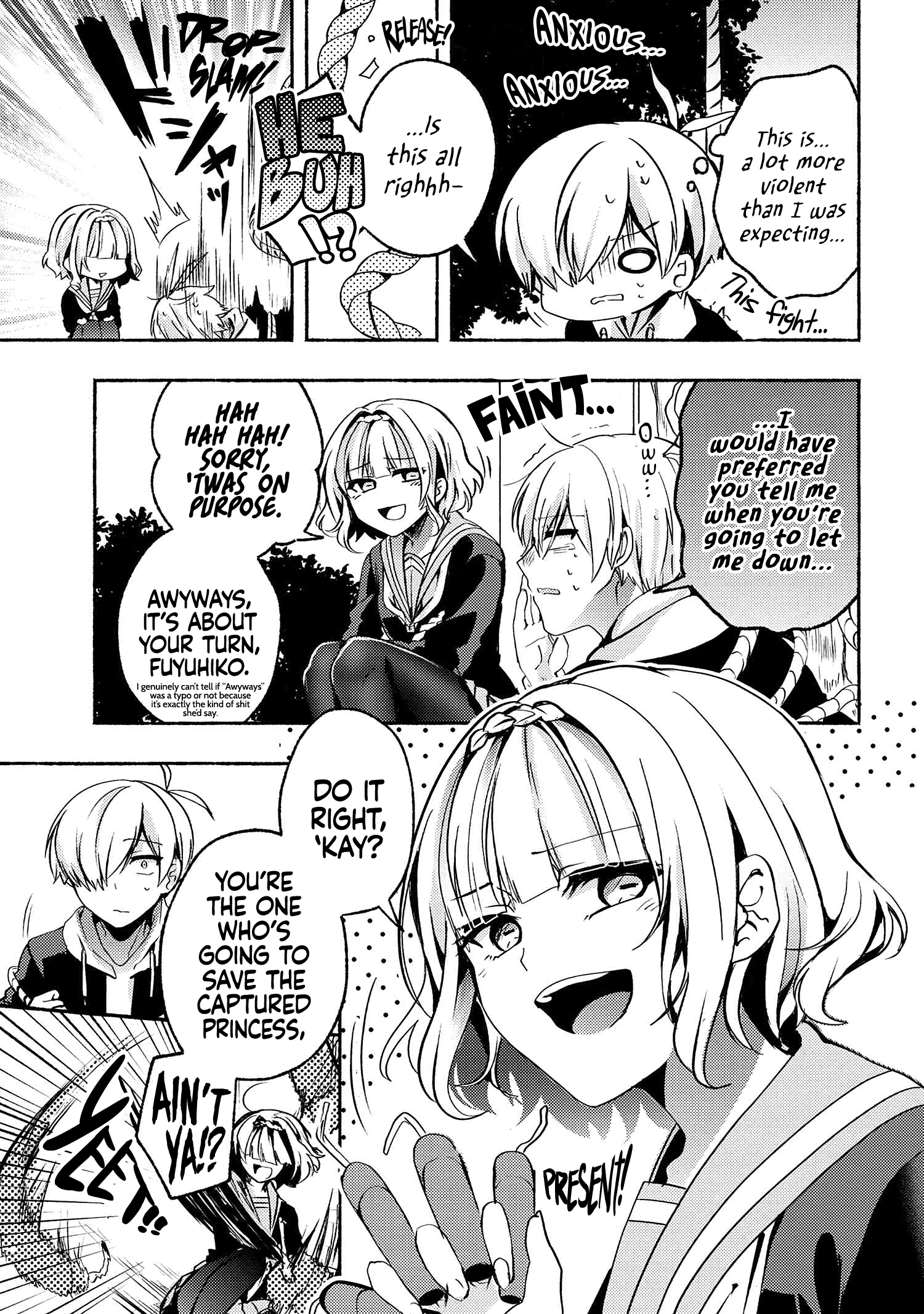 Pashiri na Boku to Koi suru Banchou-san chapter 66 - page 4