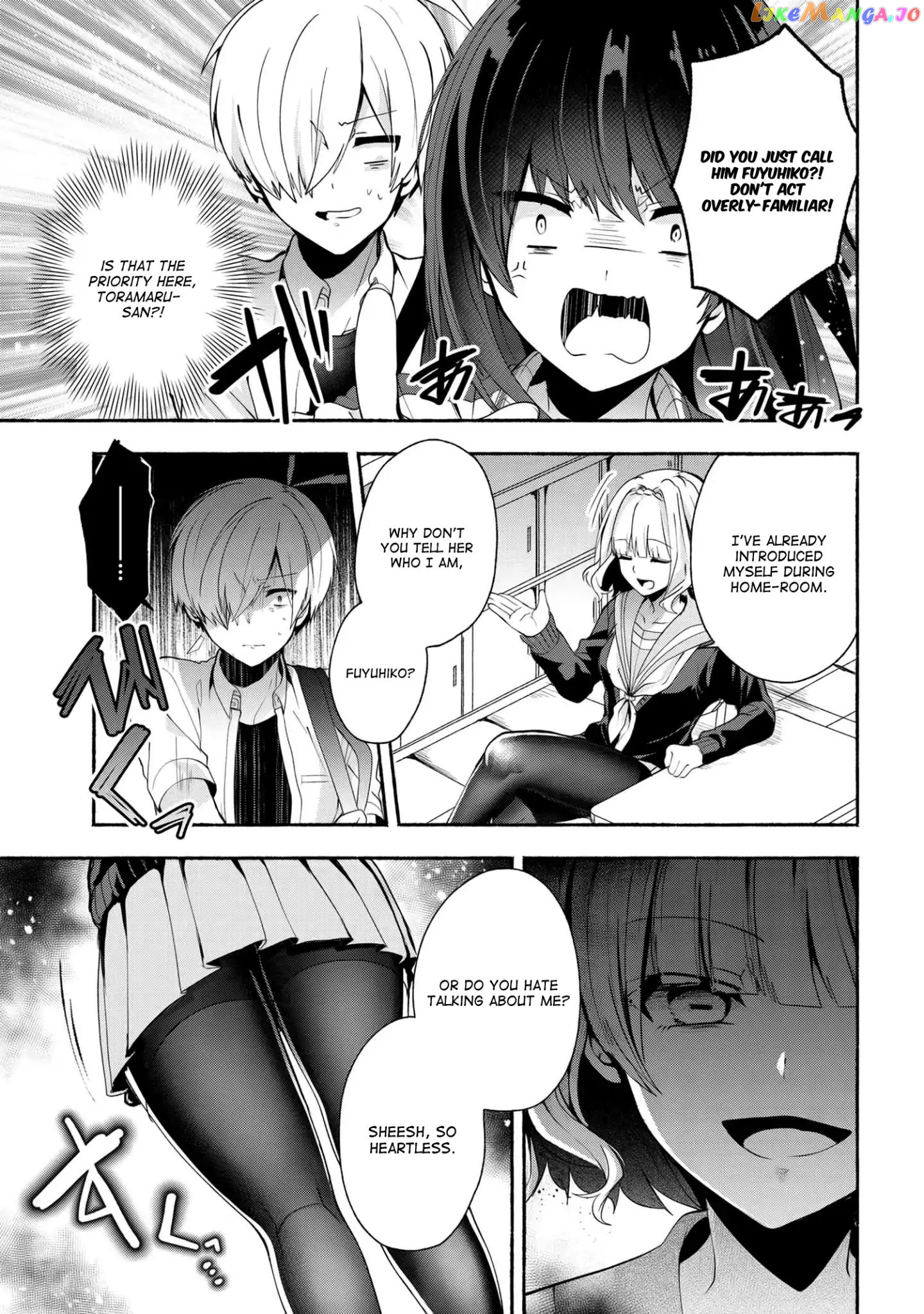 Pashiri na Boku to Koi suru Banchou-san chapter 34 - page 6