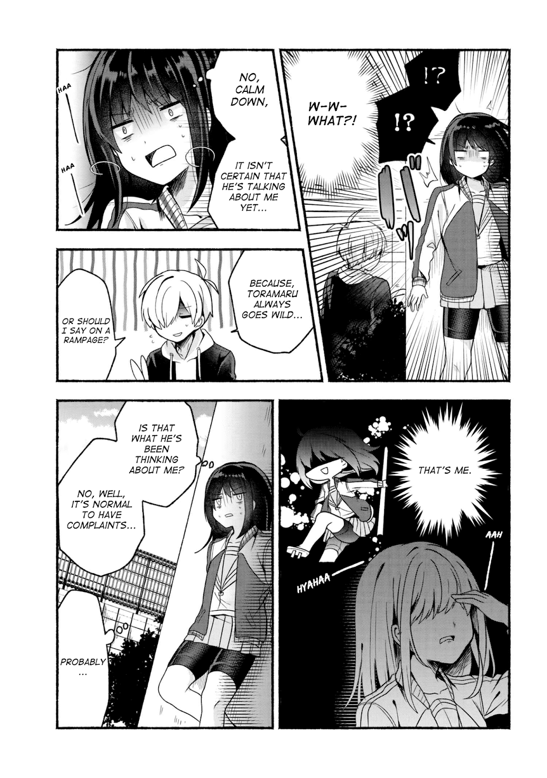 Pashiri na Boku to Koi suru Banchou-san chapter 16 - page 4