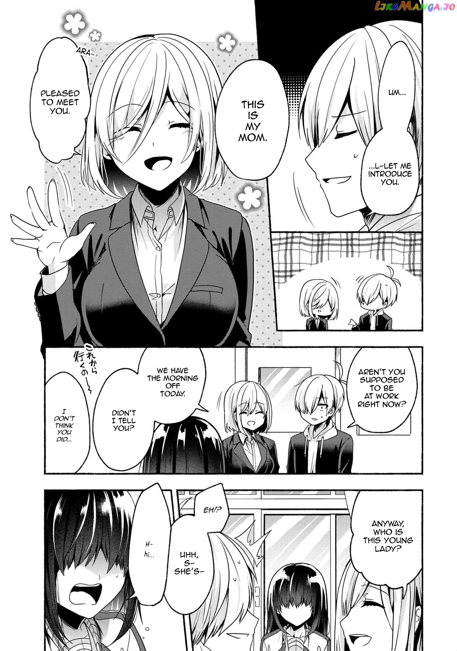 Pashiri na Boku to Koi suru Banchou-san chapter 54 - page 4