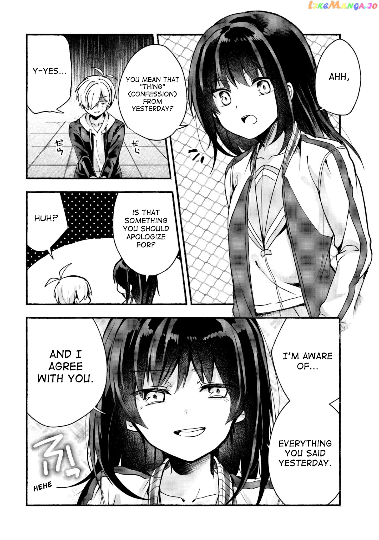 Pashiri na Boku to Koi suru Banchou-san chapter 17 - page 3