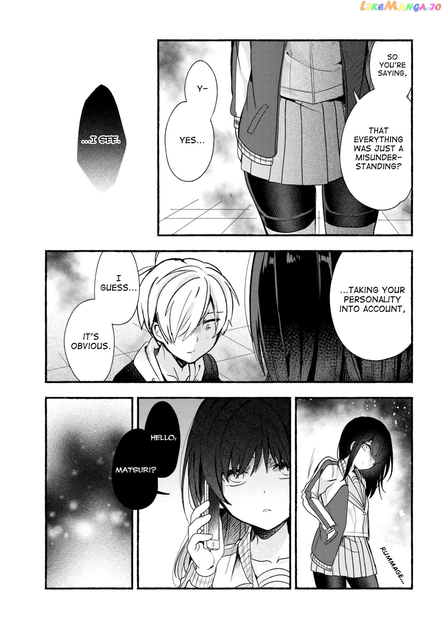 Pashiri na Boku to Koi suru Banchou-san chapter 17 - page 6