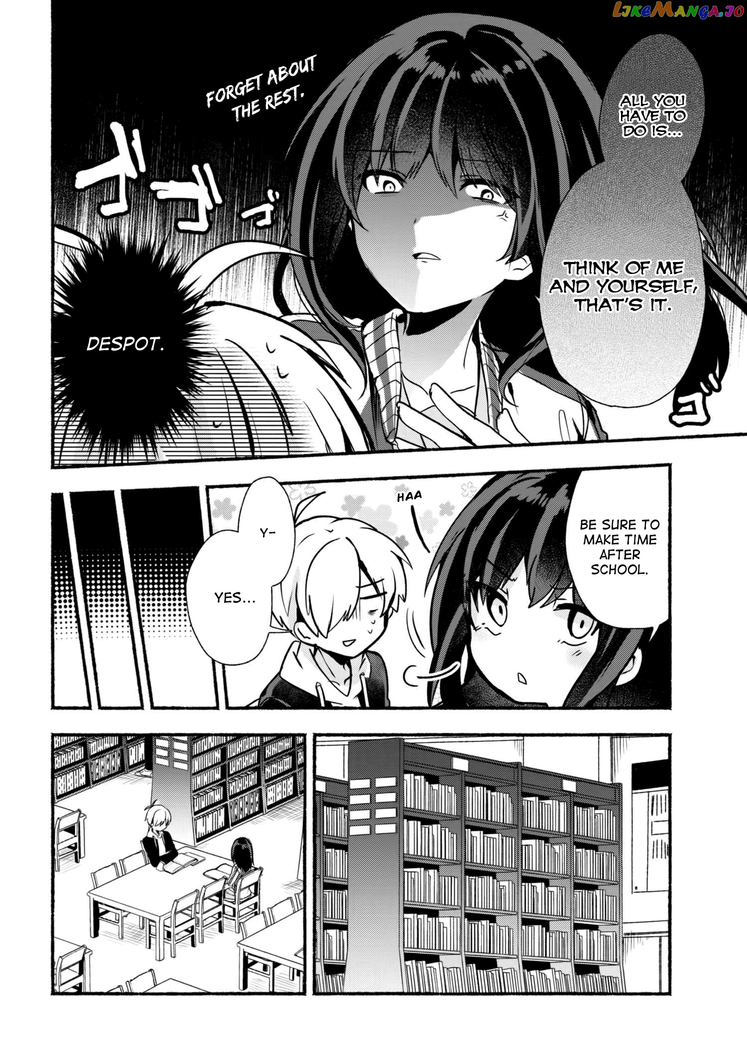 Pashiri na Boku to Koi suru Banchou-san chapter 19 - page 7