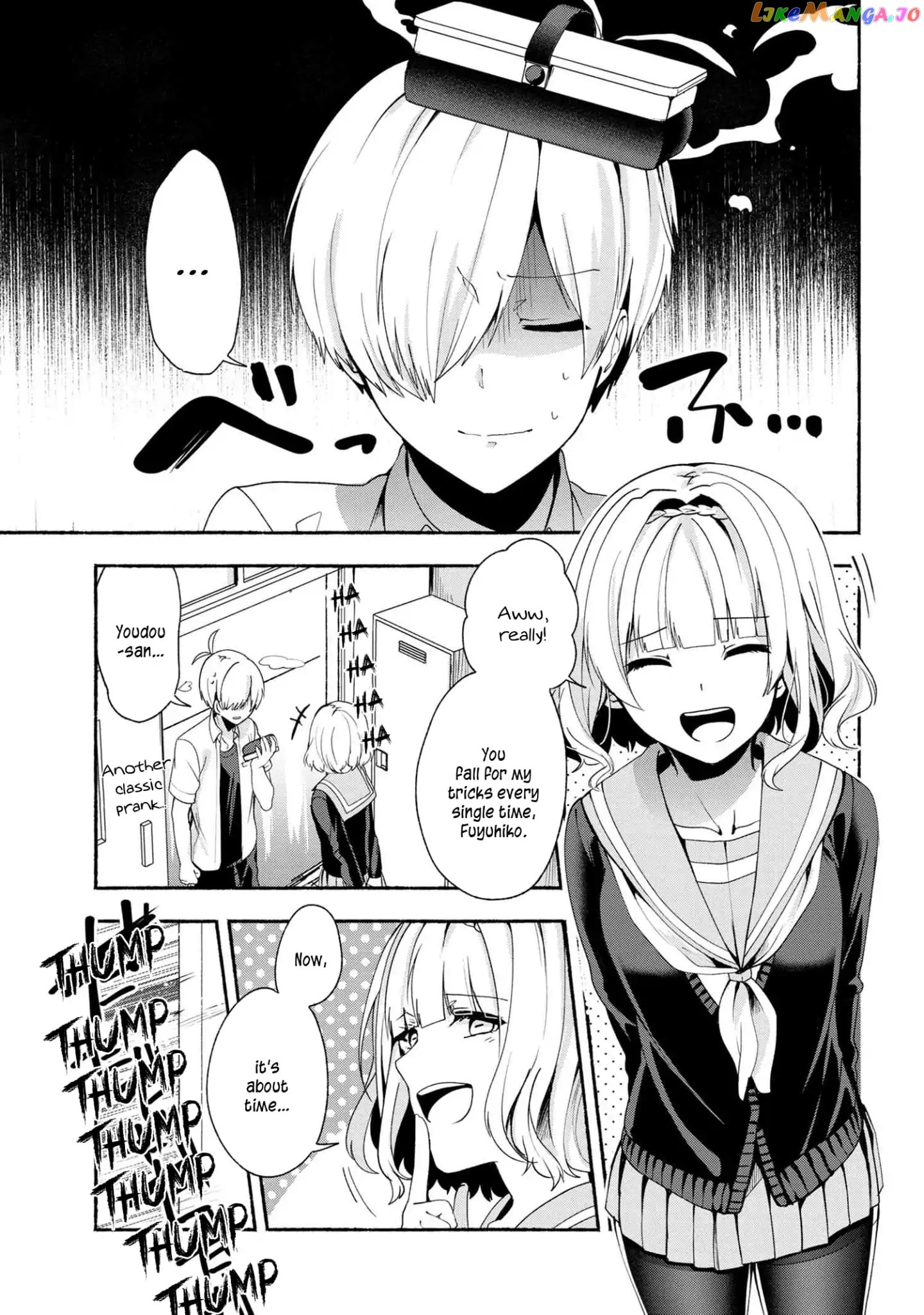 Pashiri na Boku to Koi suru Banchou-san chapter 38 - page 2