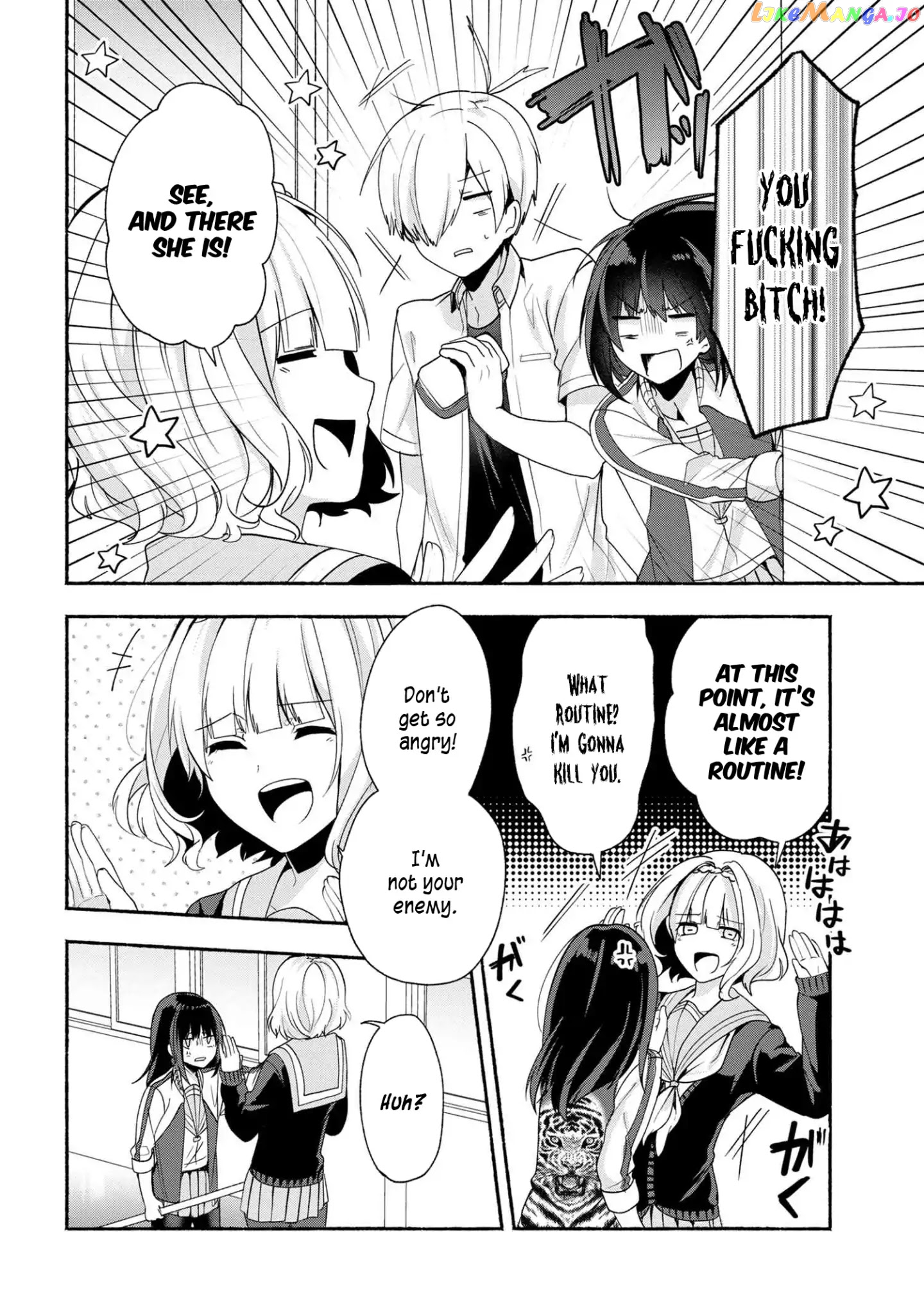 Pashiri na Boku to Koi suru Banchou-san chapter 38 - page 3