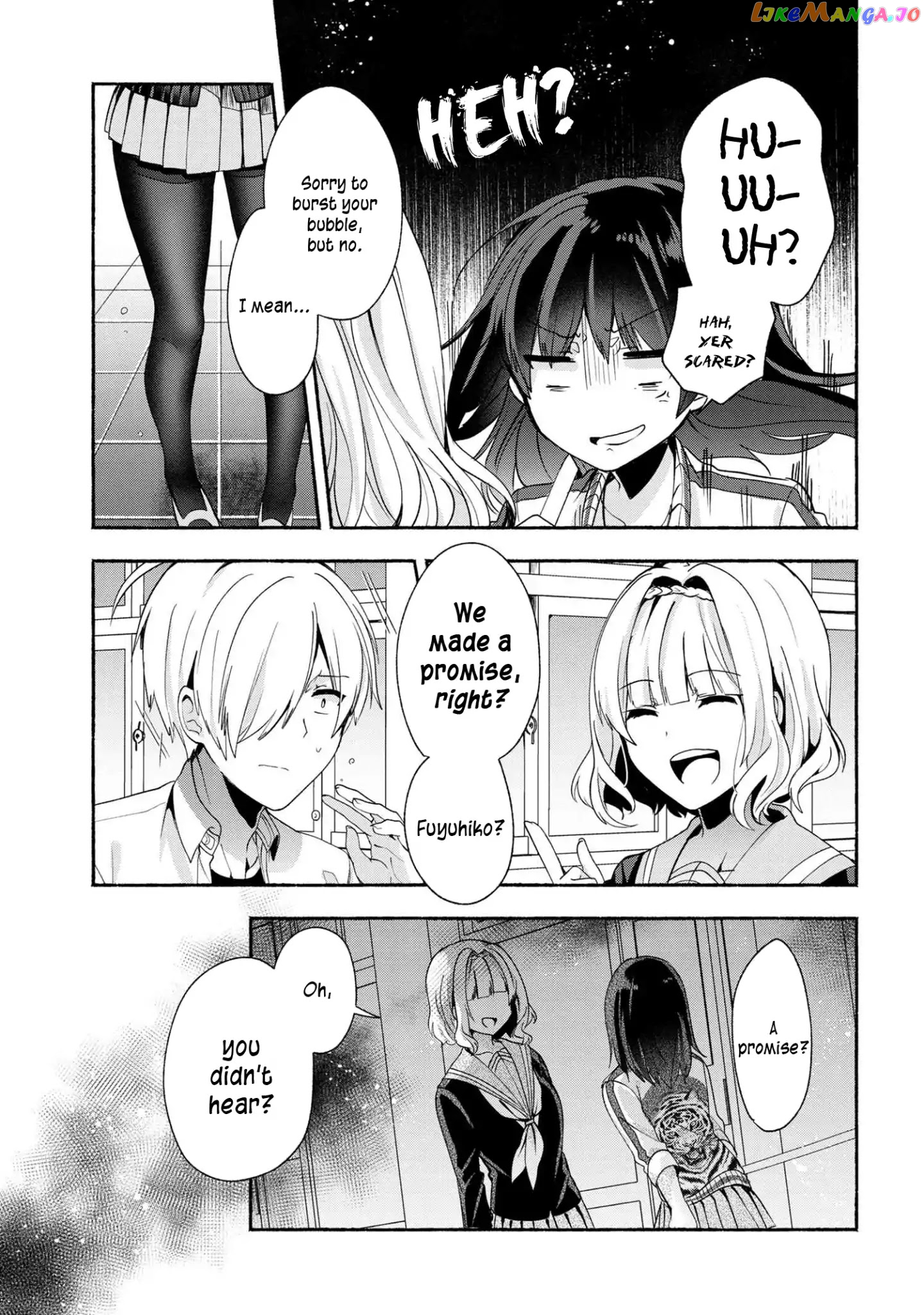 Pashiri na Boku to Koi suru Banchou-san chapter 38 - page 6