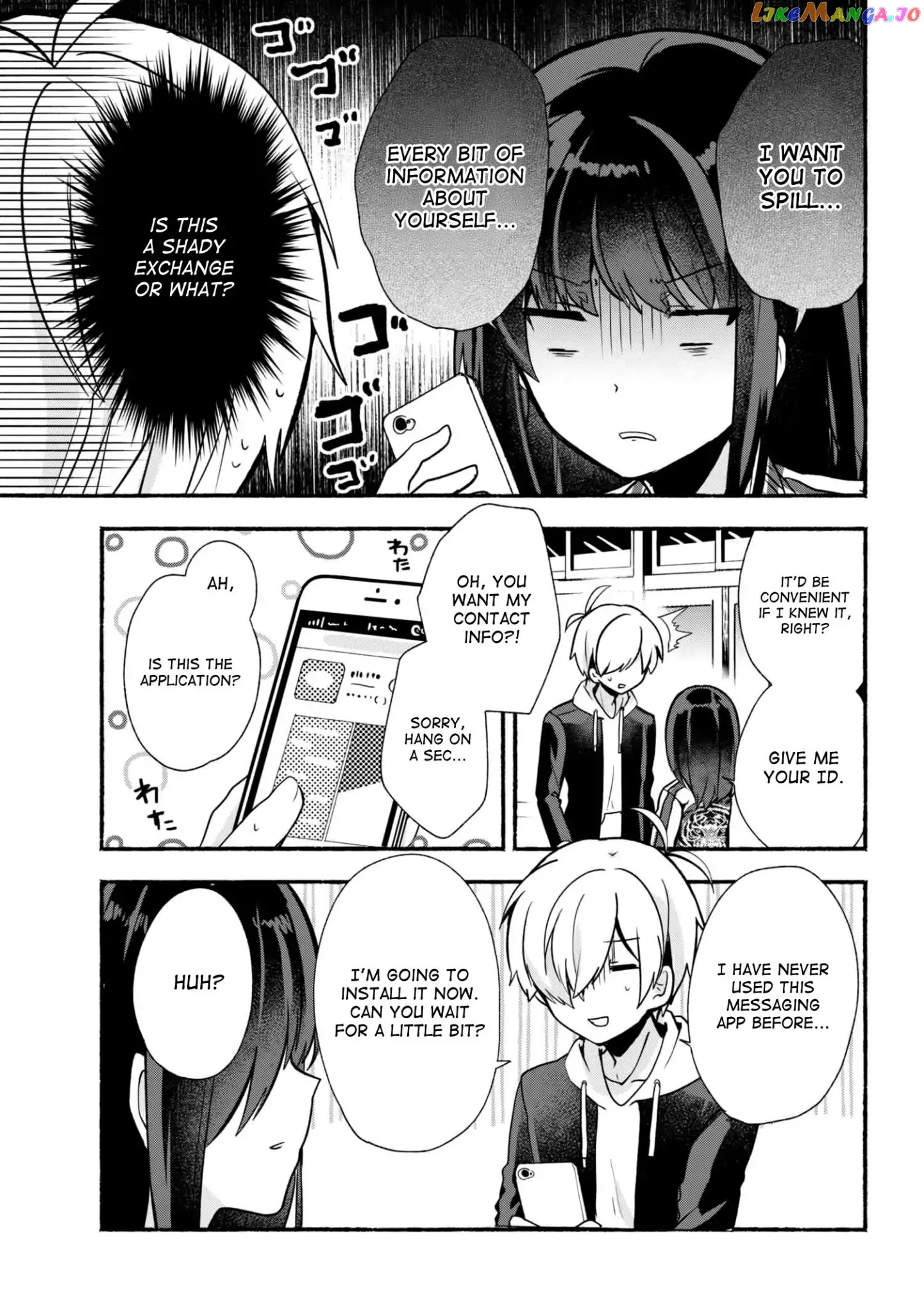 Pashiri na Boku to Koi suru Banchou-san chapter 20 - page 6