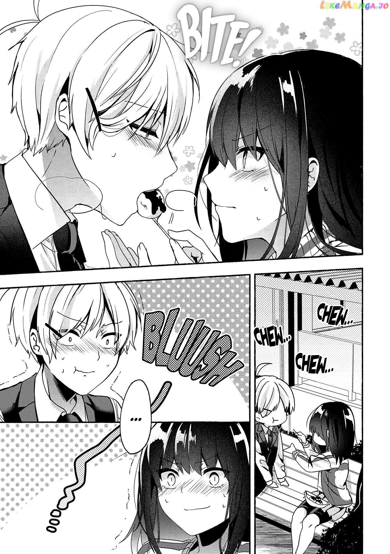 Pashiri na Boku to Koi suru Banchou-san chapter 58 - page 12
