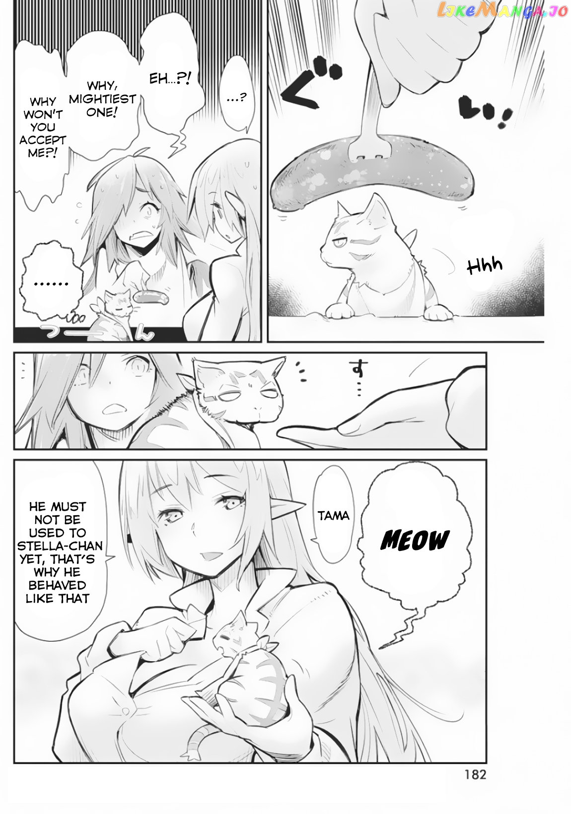 I Am Behemoth Of The S Rank Monster But I Am Mistaken As A Cat And I Live As A Pet Of Elf Girl chapter 21 - page 18