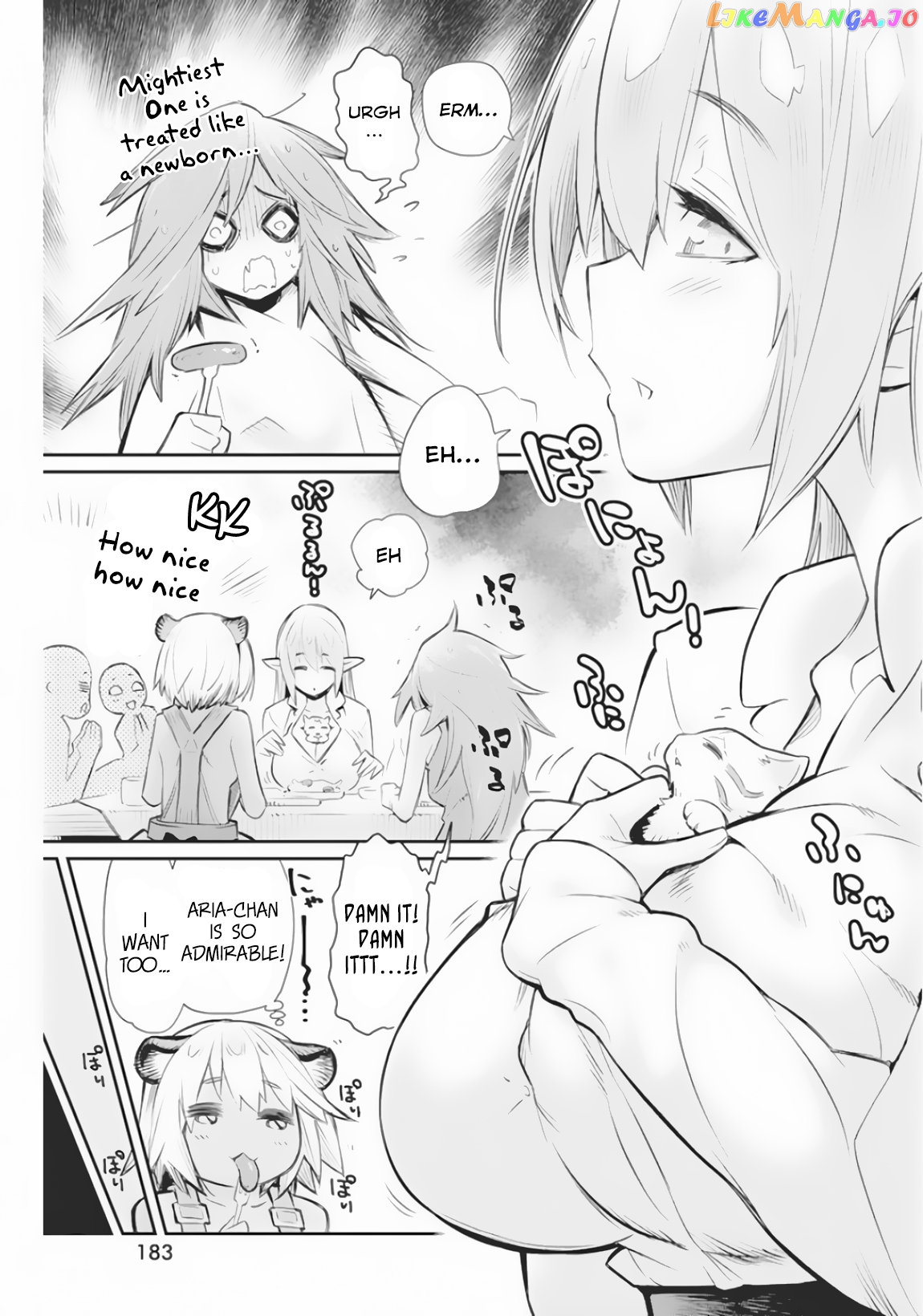 I Am Behemoth Of The S Rank Monster But I Am Mistaken As A Cat And I Live As A Pet Of Elf Girl chapter 21 - page 19
