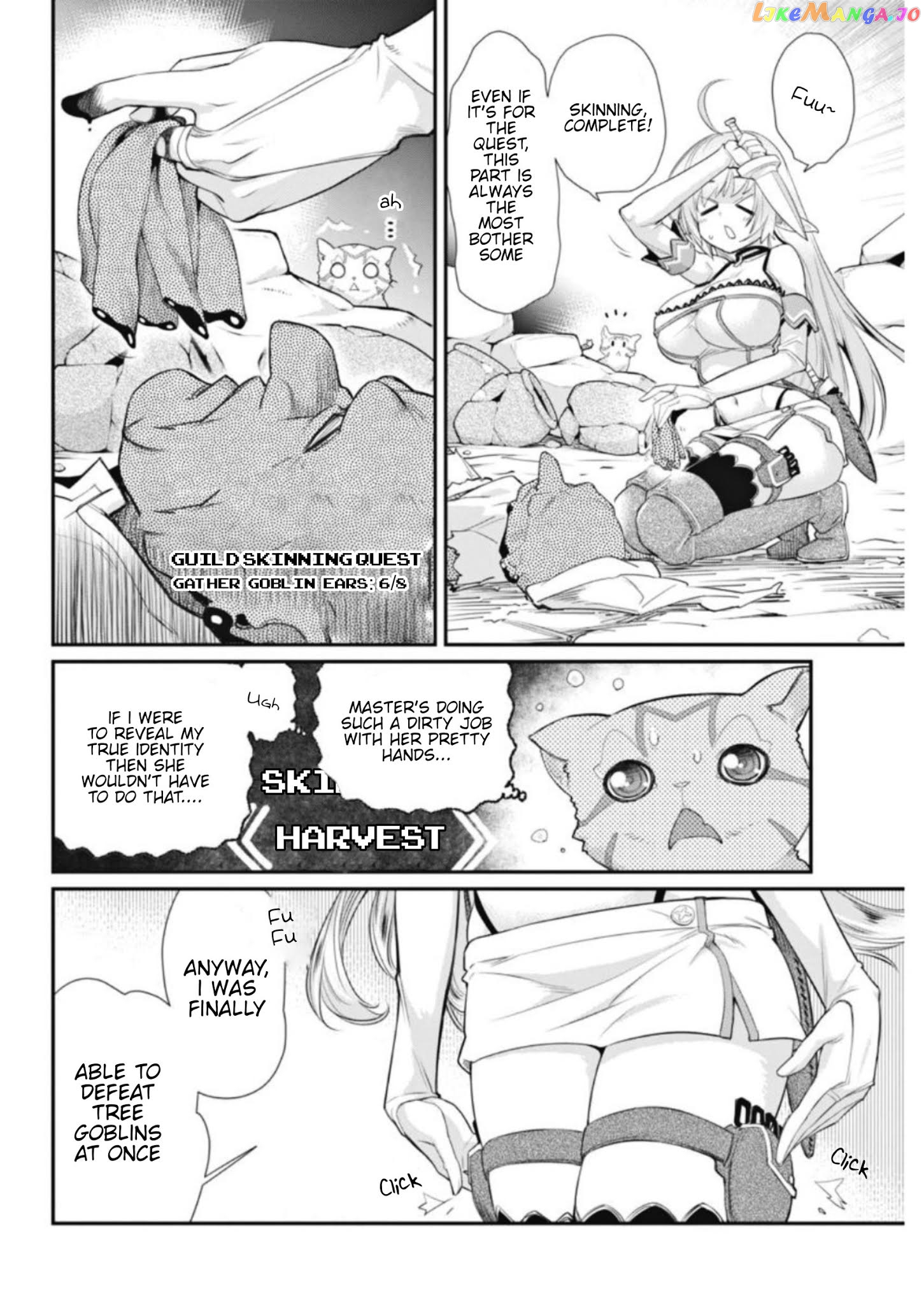 I Am Behemoth Of The S Rank Monster But I Am Mistaken As A Cat And I Live As A Pet Of Elf Girl chapter 2 - page 10