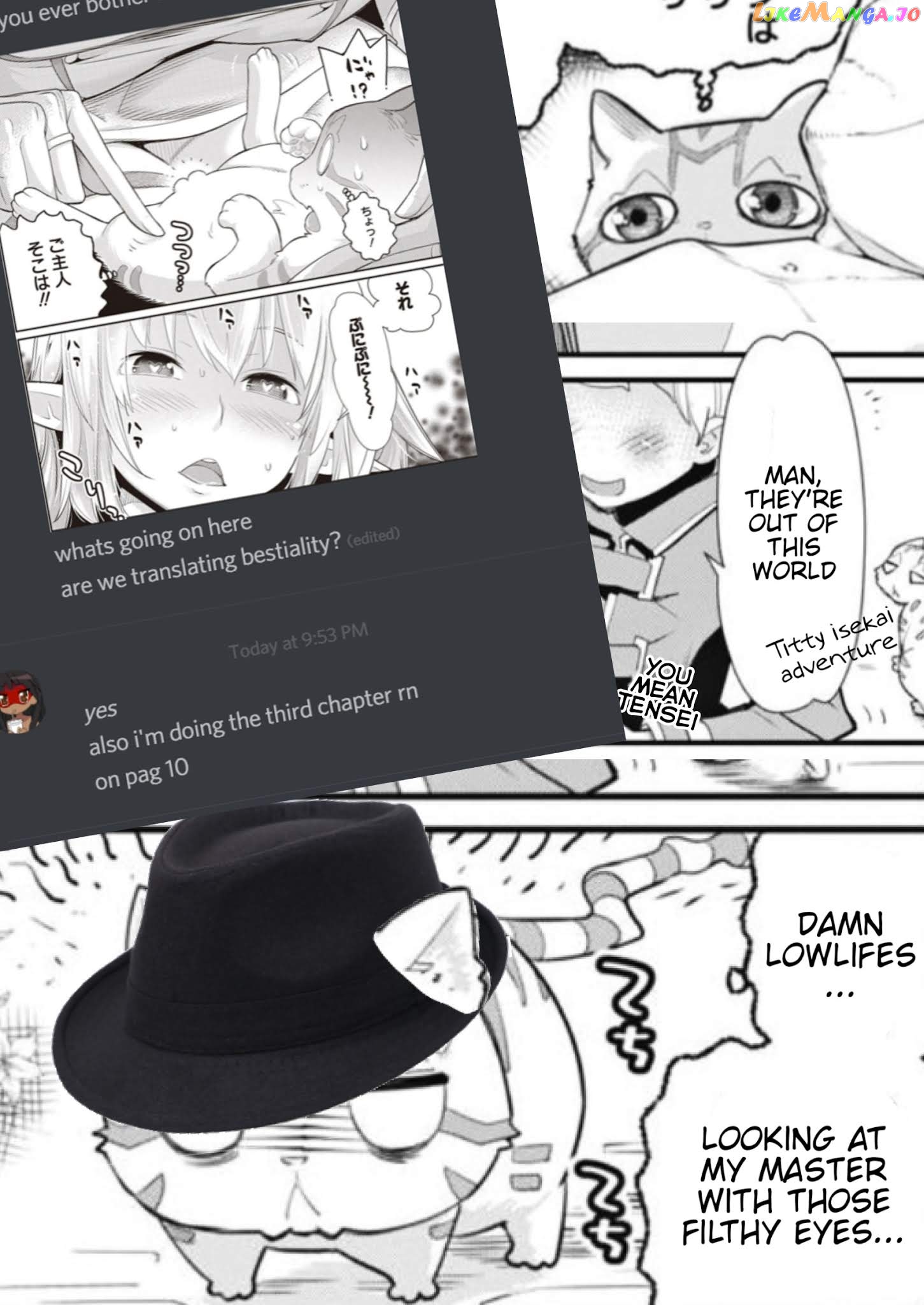 I Am Behemoth Of The S Rank Monster But I Am Mistaken As A Cat And I Live As A Pet Of Elf Girl chapter 2 - page 25