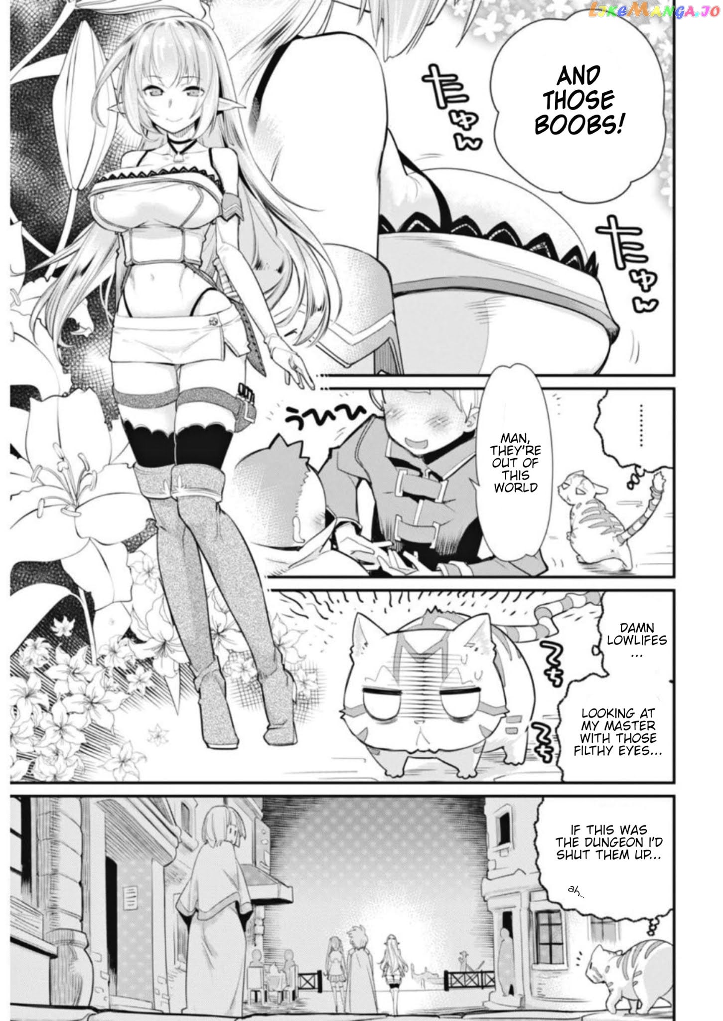 I Am Behemoth Of The S Rank Monster But I Am Mistaken As A Cat And I Live As A Pet Of Elf Girl chapter 2 - page 3