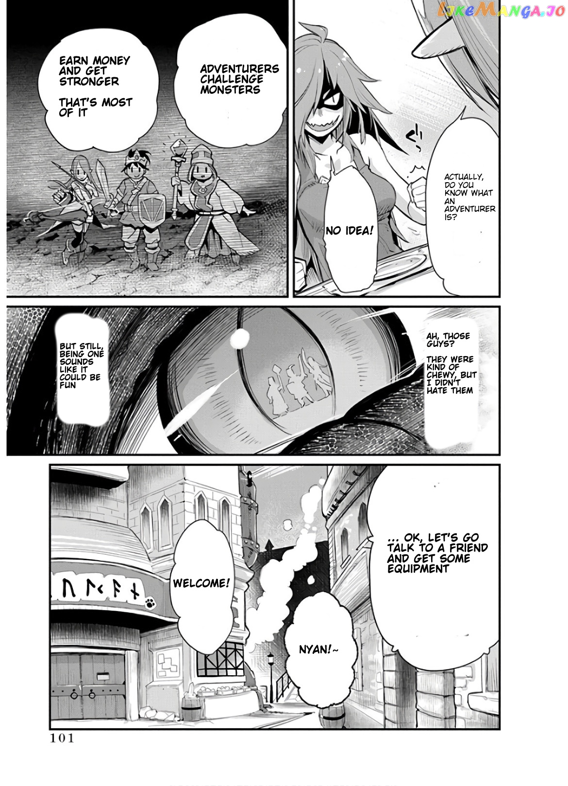 I Am Behemoth Of The S Rank Monster But I Am Mistaken As A Cat And I Live As A Pet Of Elf Girl chapter 22 - page 23