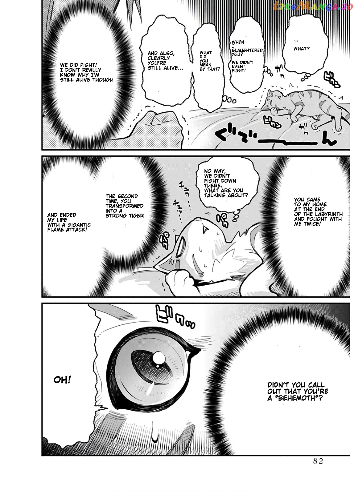 I Am Behemoth Of The S Rank Monster But I Am Mistaken As A Cat And I Live As A Pet Of Elf Girl chapter 22 - page 4