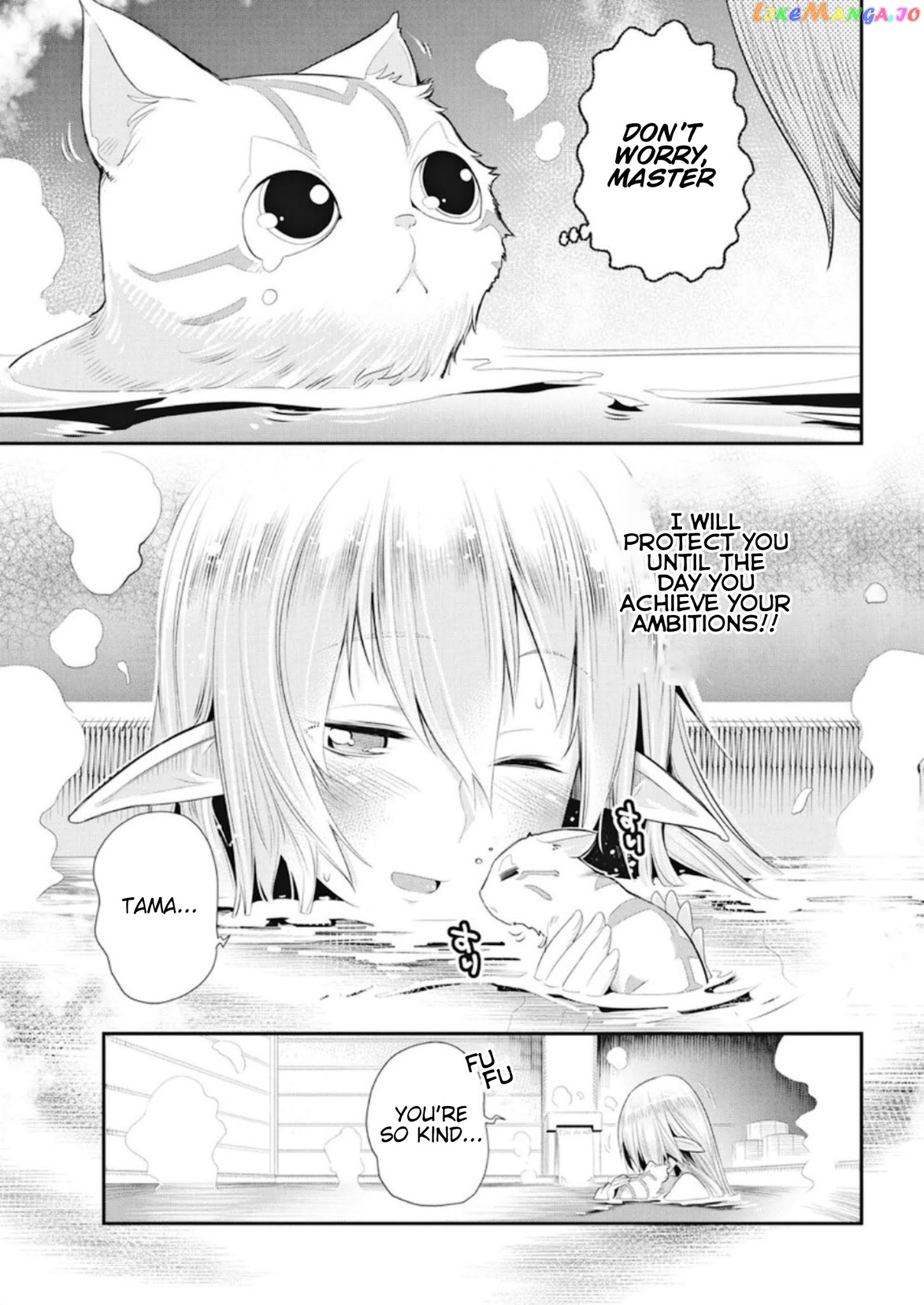 I Am Behemoth Of The S Rank Monster But I Am Mistaken As A Cat And I Live As A Pet Of Elf Girl chapter 4 - page 9