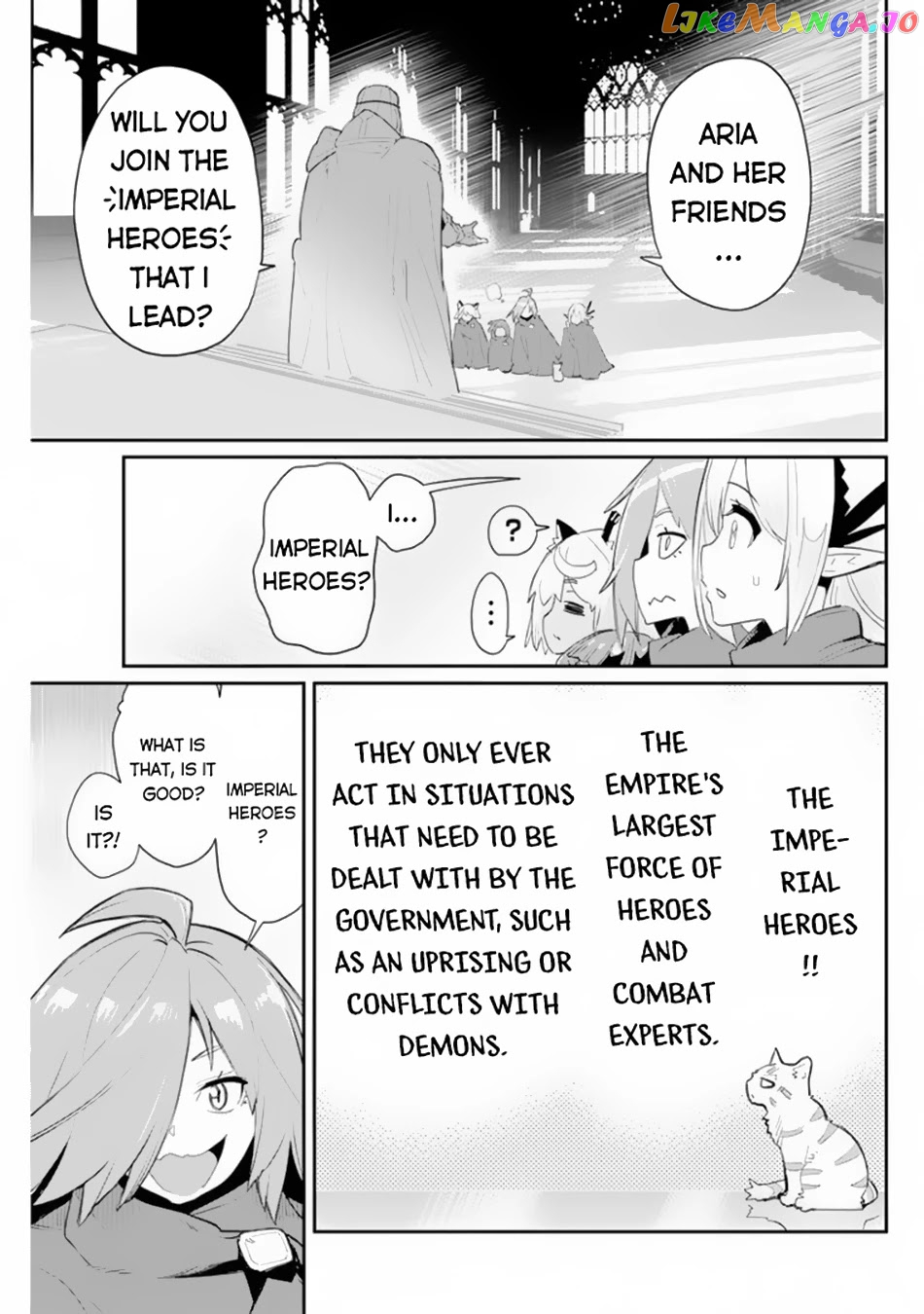 I Am Behemoth Of The S Rank Monster But I Am Mistaken As A Cat And I Live As A Pet Of Elf Girl chapter 44 - page 12