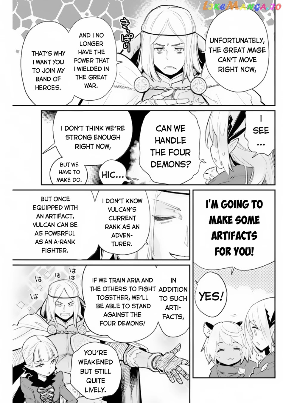 I Am Behemoth Of The S Rank Monster But I Am Mistaken As A Cat And I Live As A Pet Of Elf Girl chapter 44 - page 20