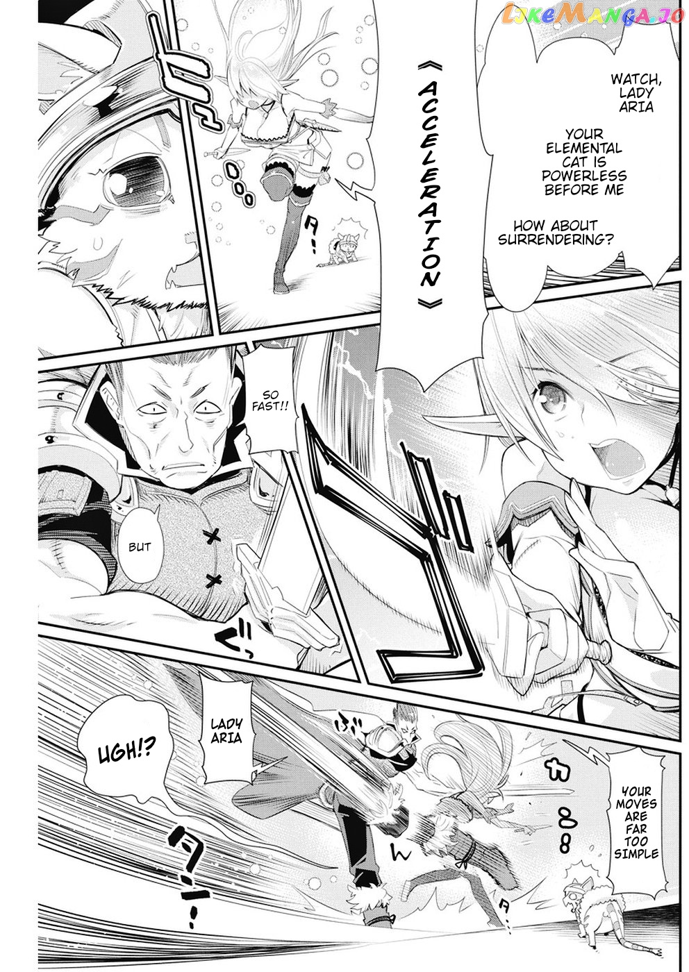 I Am Behemoth Of The S Rank Monster But I Am Mistaken As A Cat And I Live As A Pet Of Elf Girl chapter 6 - page 5