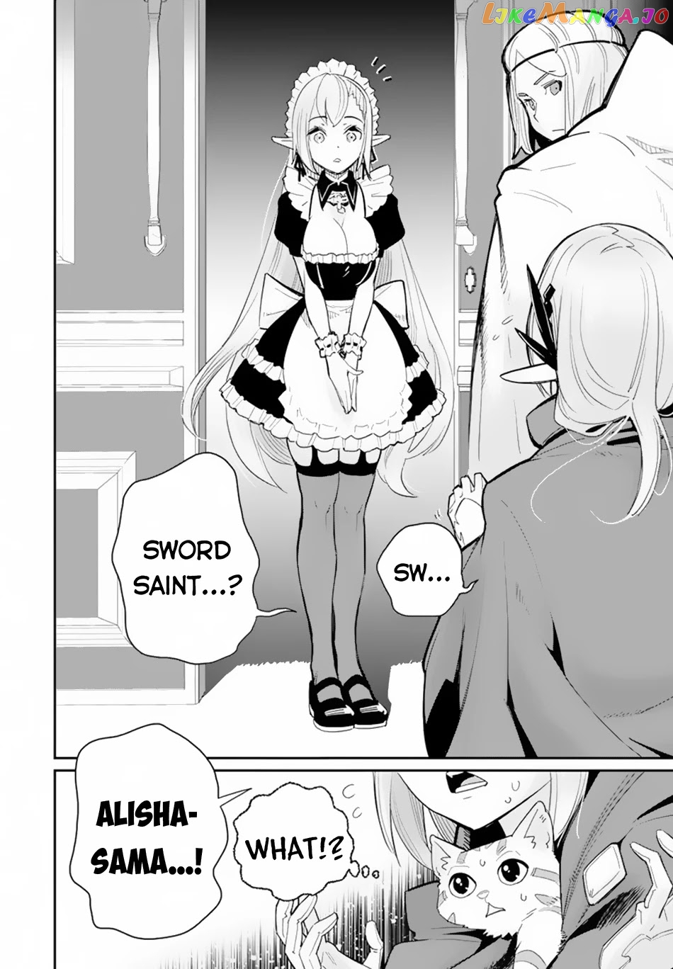 I Am Behemoth Of The S Rank Monster But I Am Mistaken As A Cat And I Live As A Pet Of Elf Girl chapter 45 - page 10