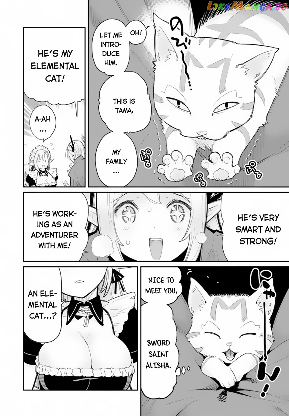 I Am Behemoth Of The S Rank Monster But I Am Mistaken As A Cat And I Live As A Pet Of Elf Girl chapter 45 - page 18