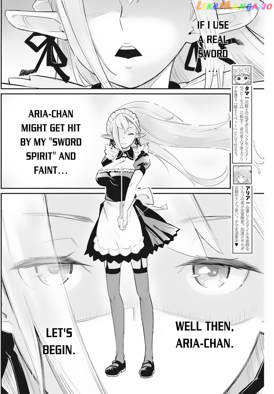 I Am Behemoth Of The S Rank Monster But I Am Mistaken As A Cat And I Live As A Pet Of Elf Girl chapter 46 - page 3